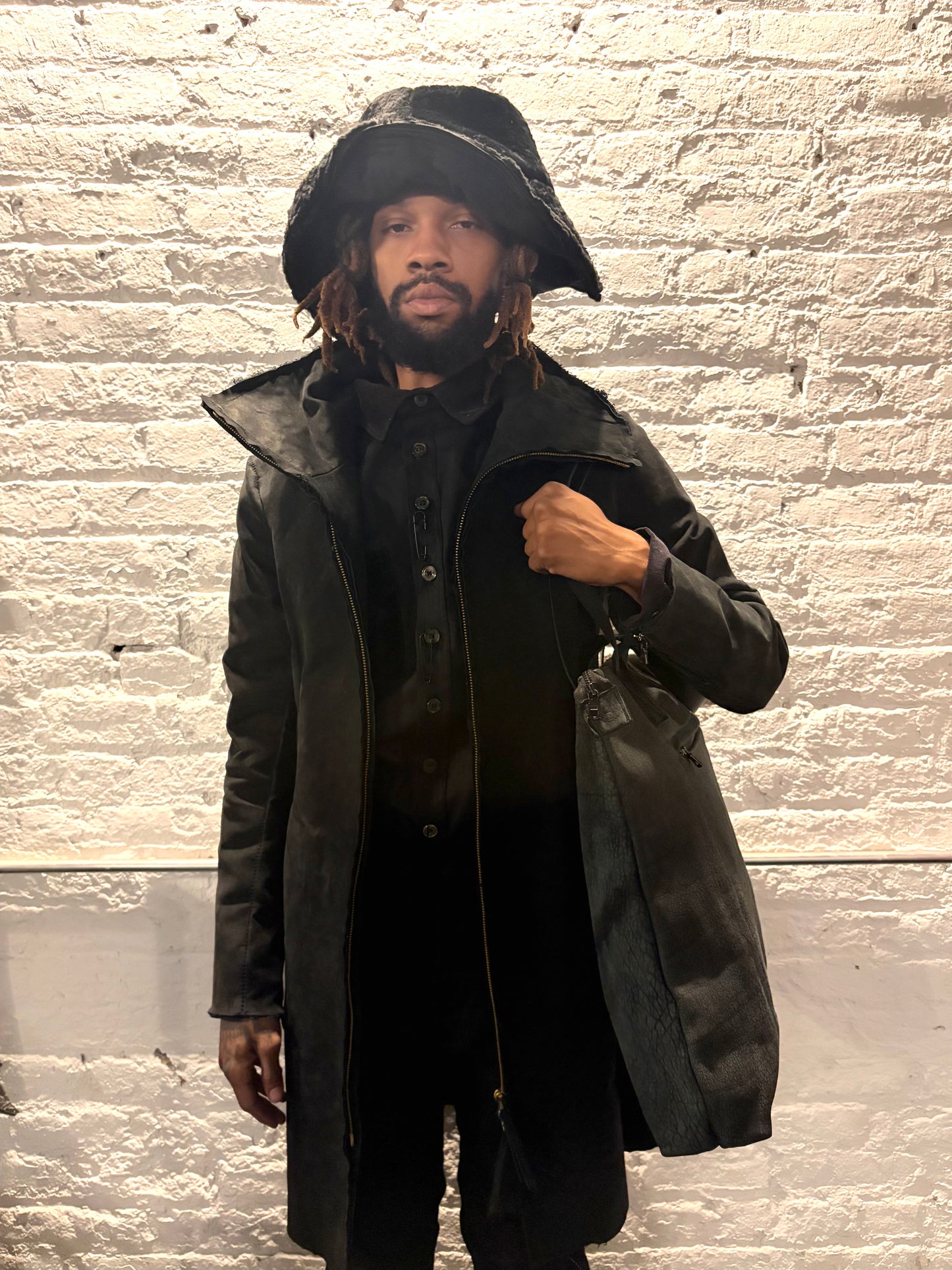 FW25 || BROOKLYNITE TOTE  || BLACK || BISON + BUFFALO