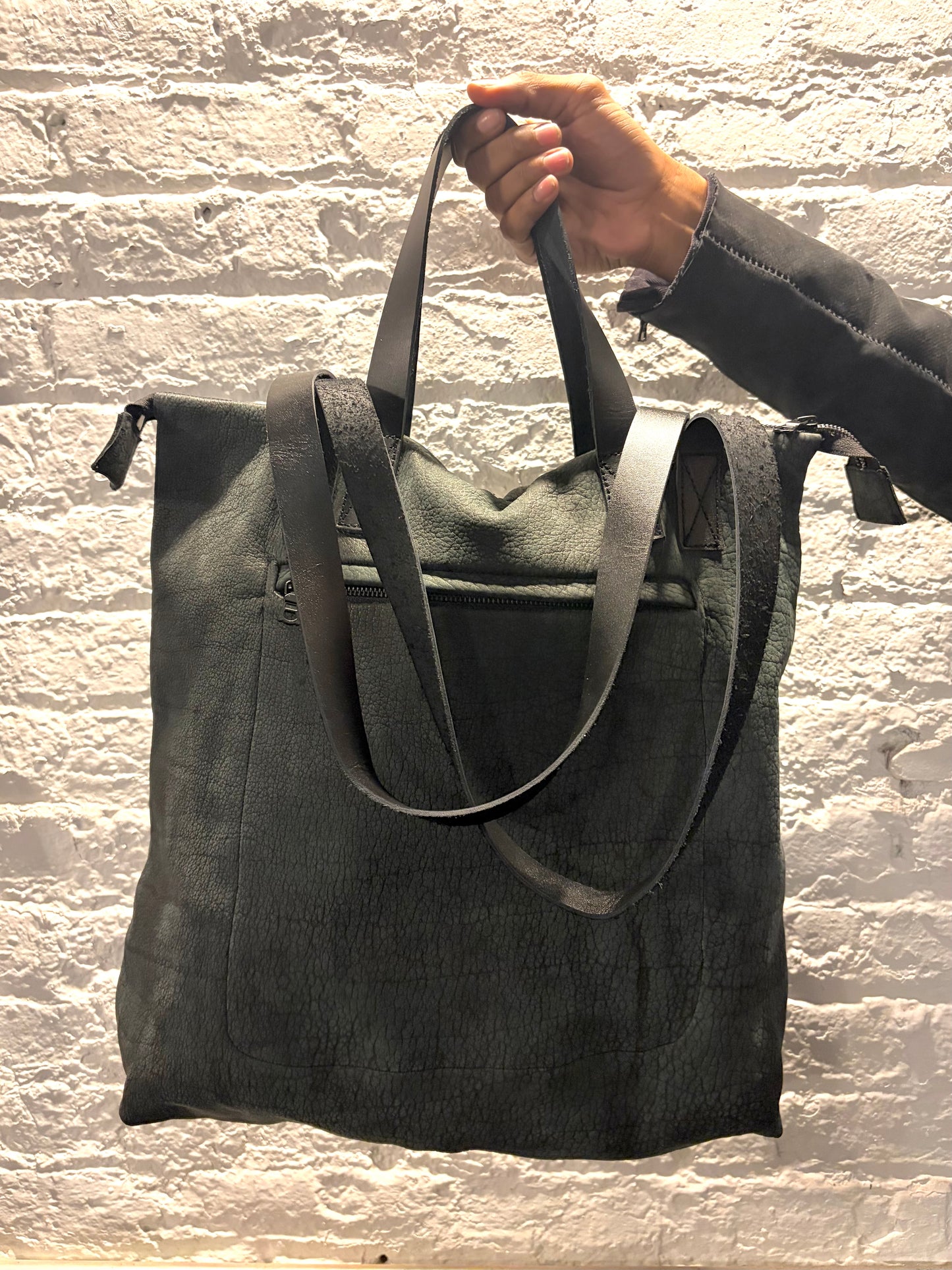 FW25 || BROOKLYNITE TOTE  || BLACK || BISON + BUFFALO