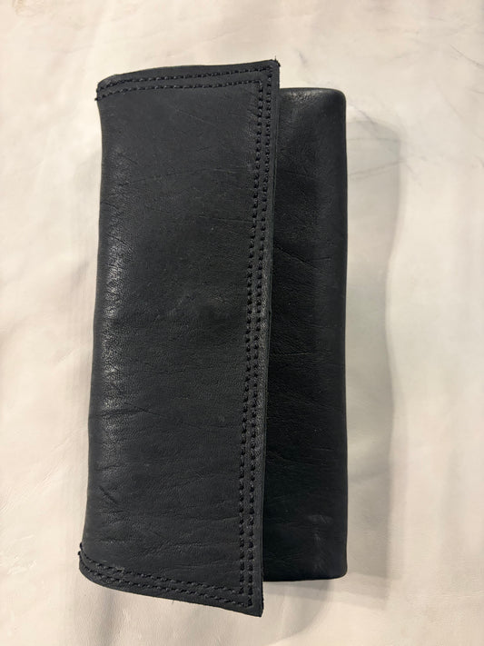 FW25 || WALLET /B\  - BLACK || HORSEHIDE