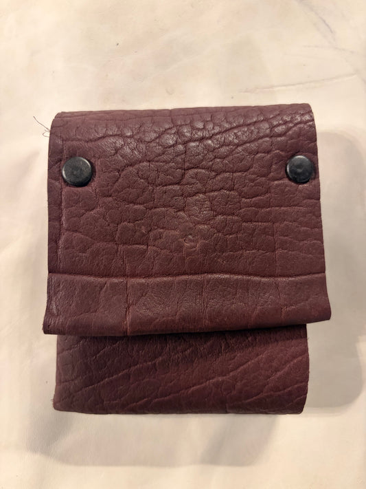 FW25 || WALLET /A\  - OXBLOOD || BISON