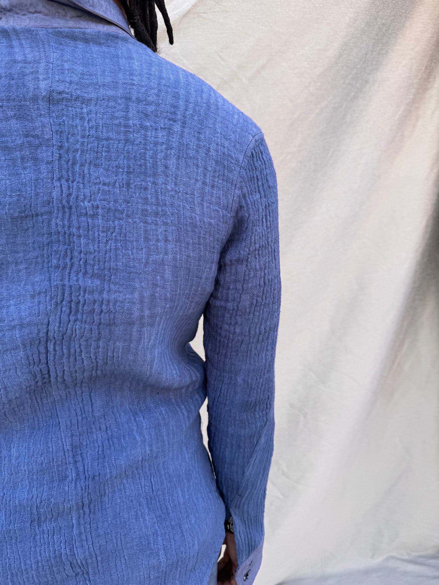 SS25 || FAULTED SHOULDER  SHIRT  || GREY