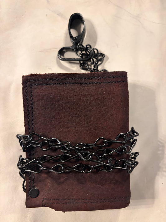 FW25 || ZB BLACK JACK + HOOK WALLET - OXBLOOD RED|| ELK