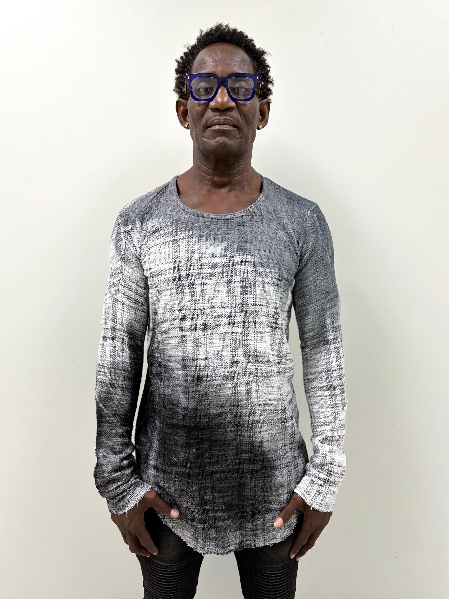 ZBT- JAMAICA  || ECHADH SEAM LONG SLEEVE TOP || GRADIENT