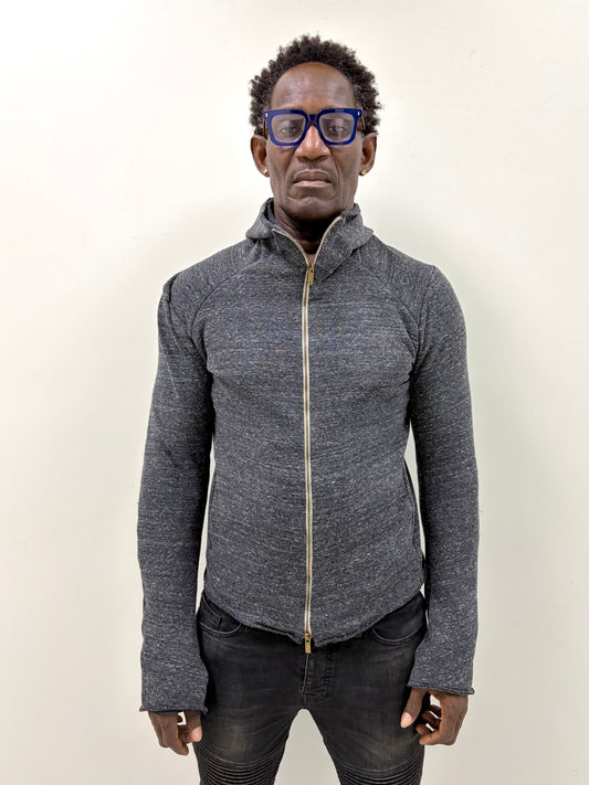 FW25 || HENRIKKSON HOODED TOP || GREY || COTTON