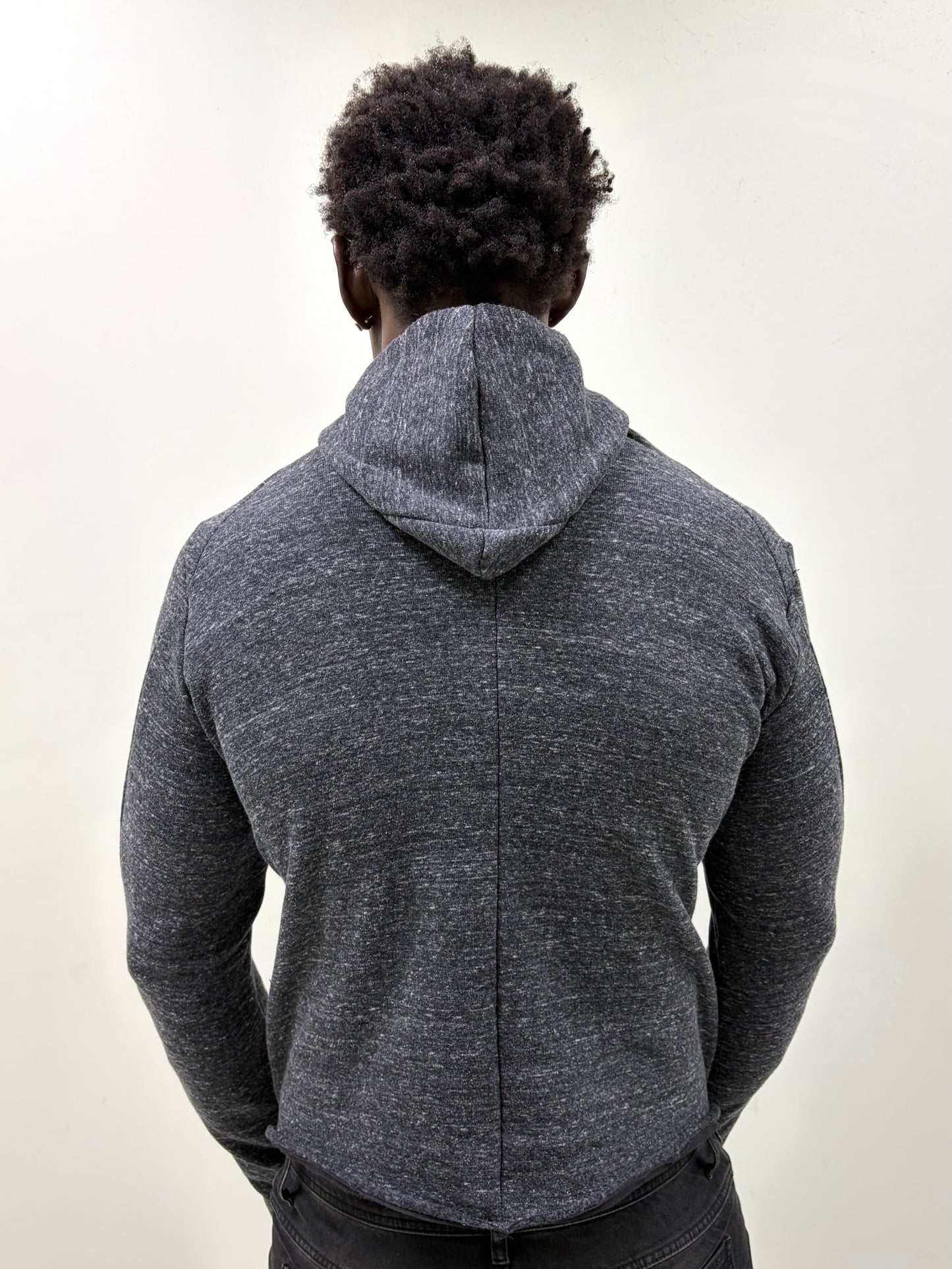 FW25 || HENRIKKSON HOODED TOP || GREY || COTTON
