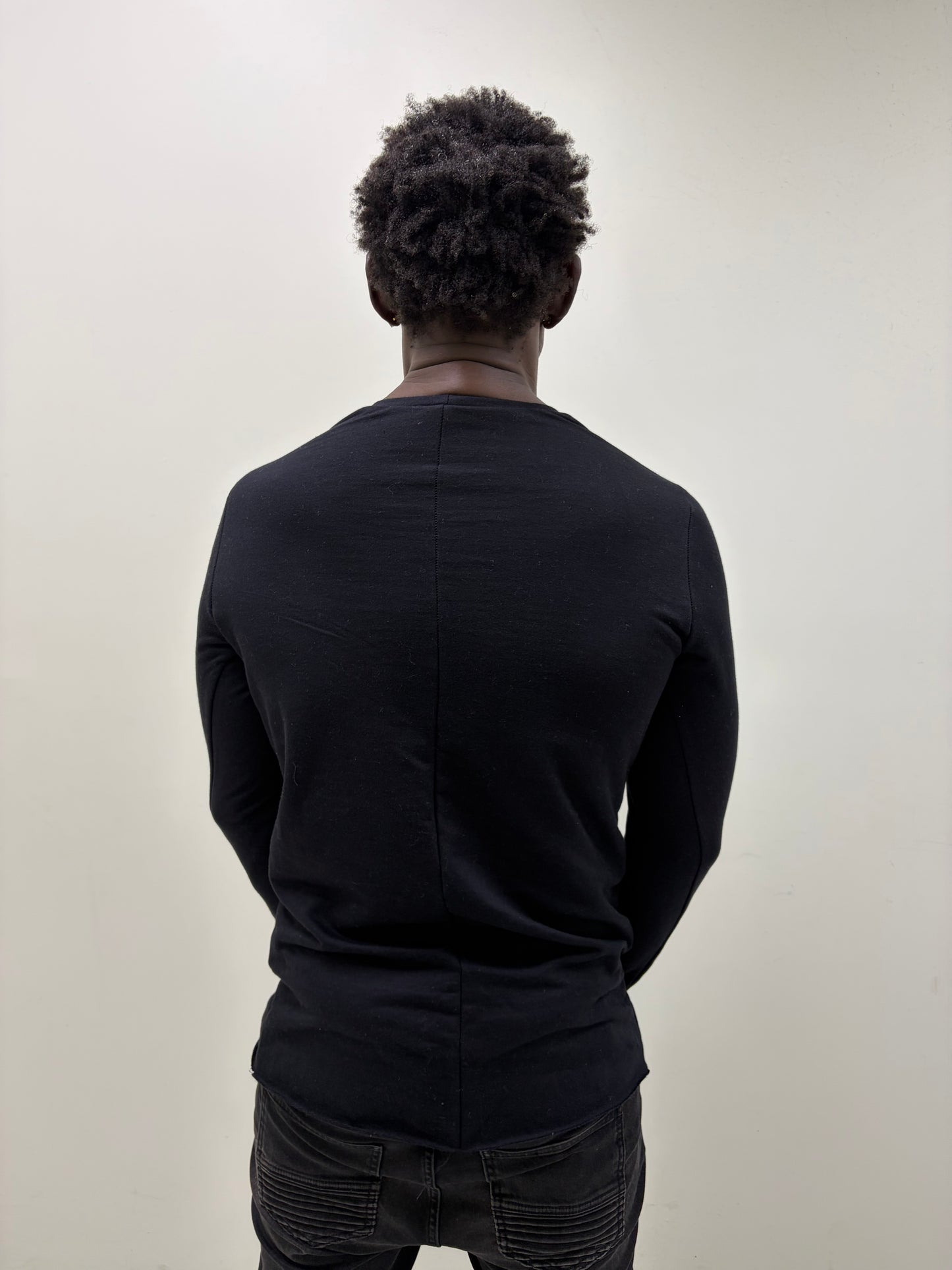 ZBT JAMAICA || PRIMORDIAL  LONG SLEEVE || BLACK