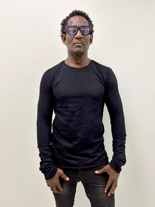 ZBT JAMAICA || PRIMORDIAL  LONG SLEEVE || BLACK