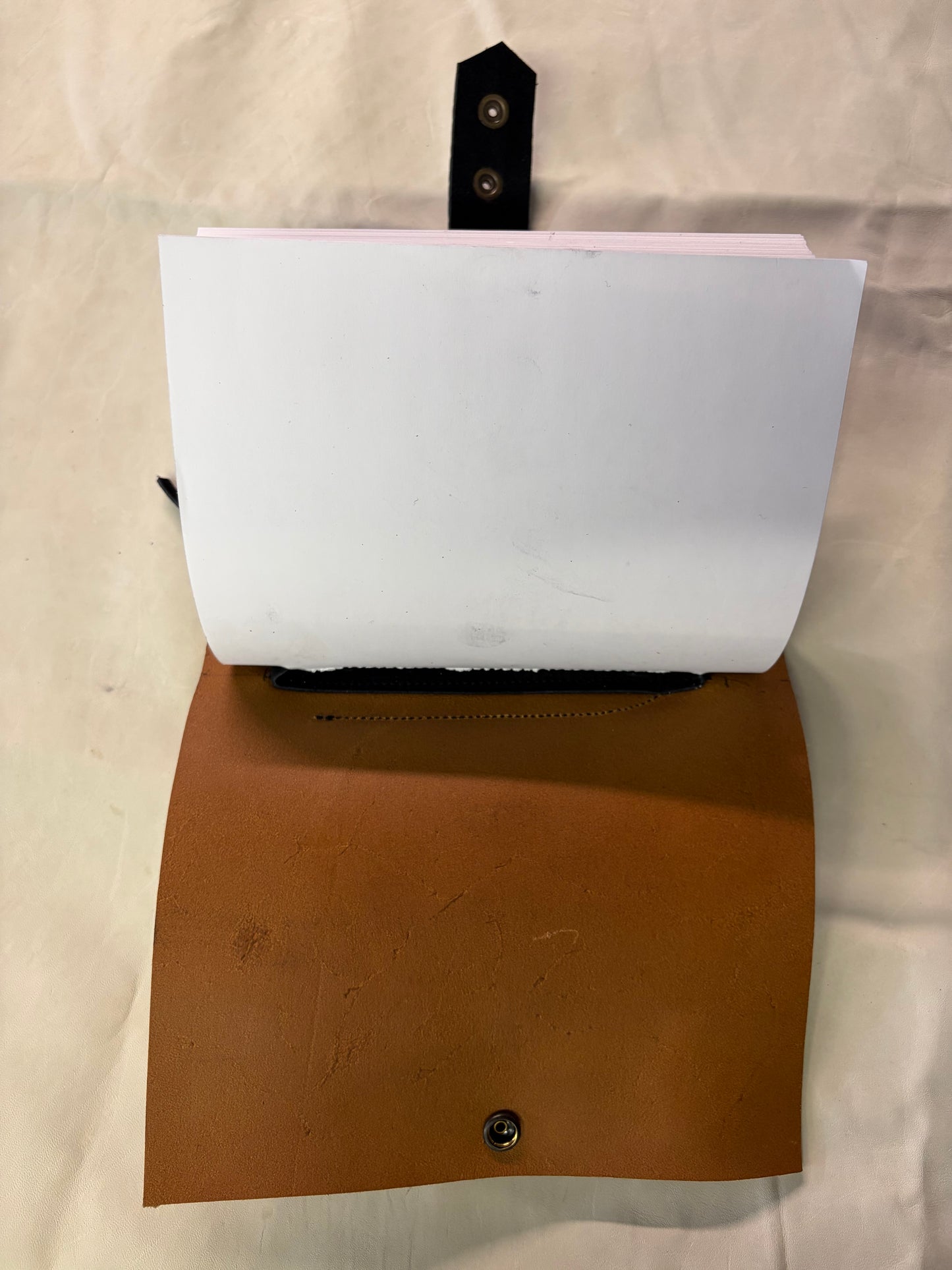 ETERNAL REFILL ARTISANAL SKETCHBOOK || 7 OZ COWHIDE + BISON || NATURAL