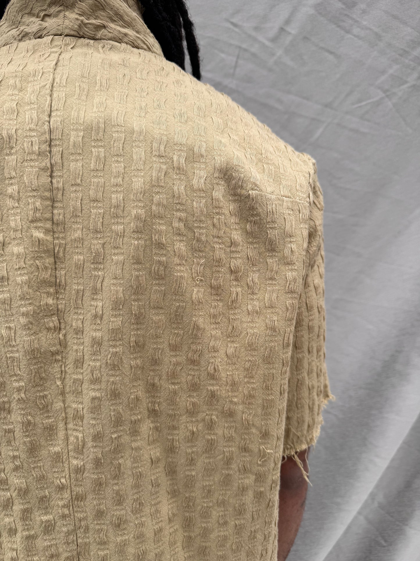 SS25 || PROTOLOGICAL ARCHETYPE SHORT SLEEVE SHIRT || KHAKI