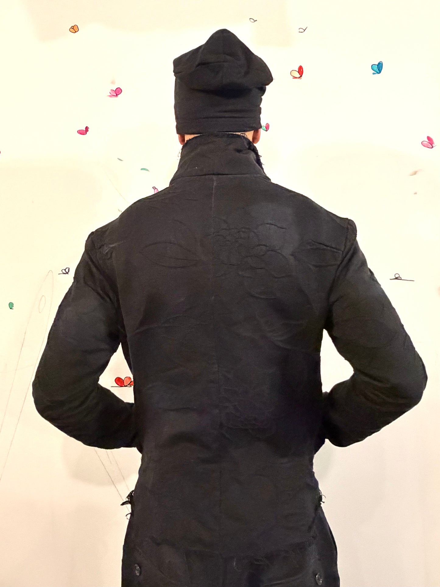 SS26 || CLASSIC PROTOLOGICAL ARCHETYPE TYLER BLAZER || COTTON + SILK BROCADE