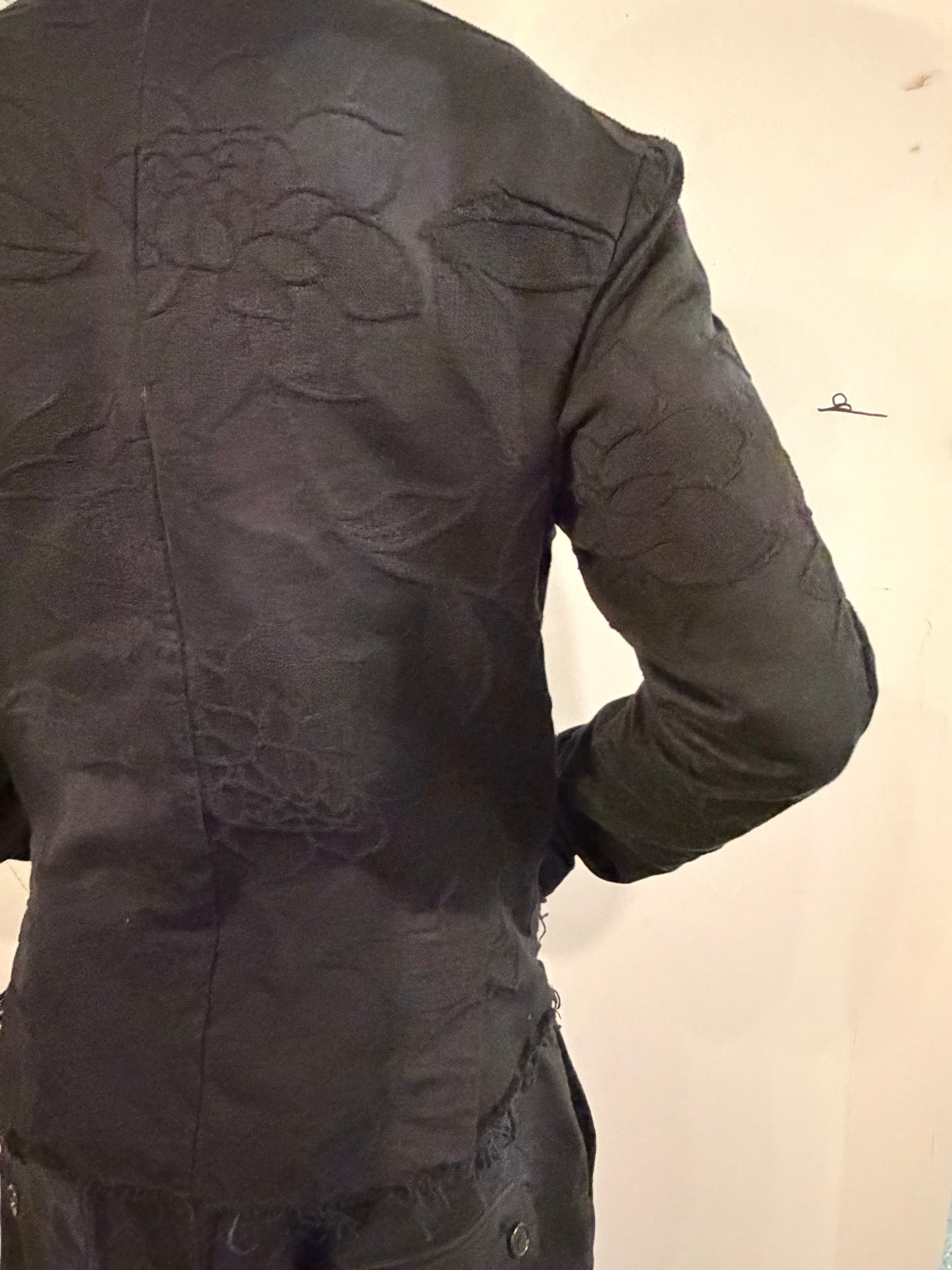 SS26 || CLASSIC PROTOLOGICAL ARCHETYPE TYLER BLAZER || COTTON + SILK BROCADE