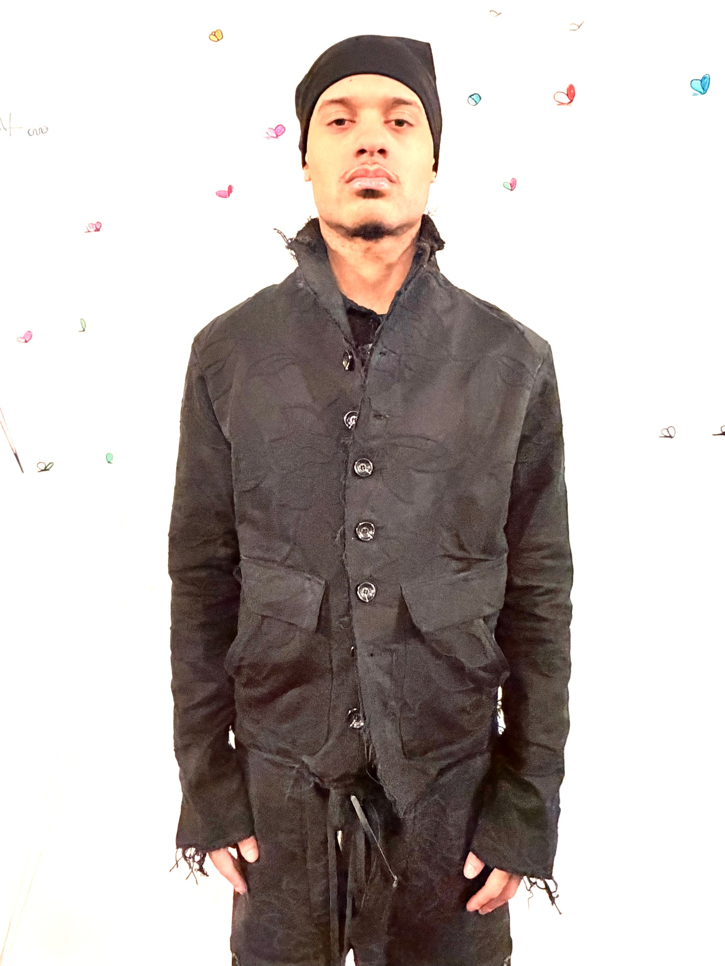 SS26 || CLASSIC PROTOLOGICAL ARCHETYPE TYLER BLAZER || COTTON + SILK BROCADE