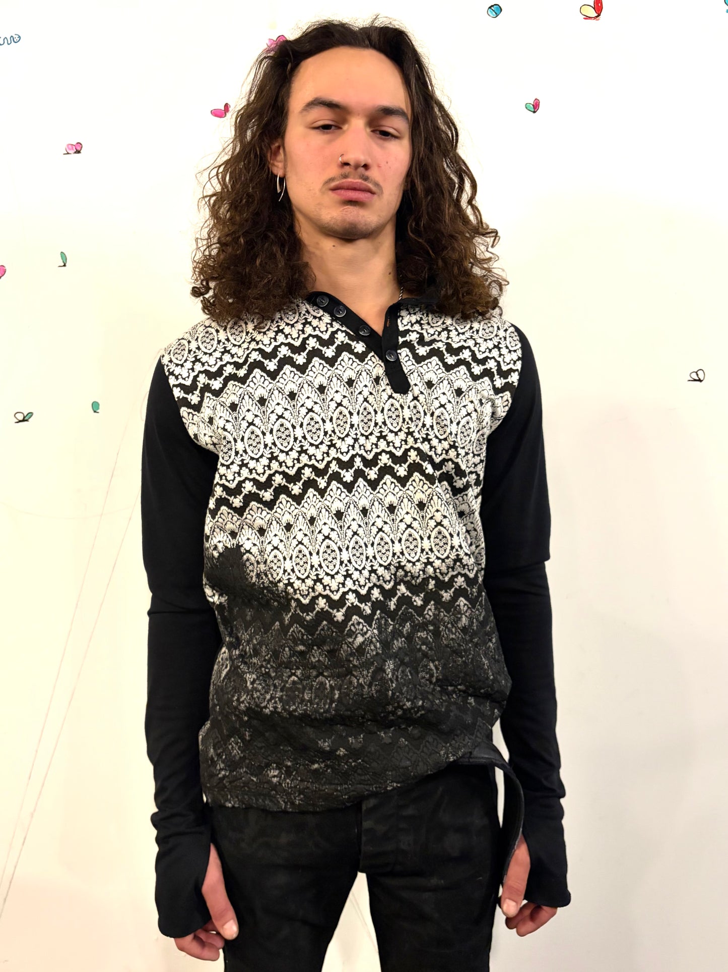 SS26 ||ASYMMETRIC LONG SLEEVE 3DT - V3