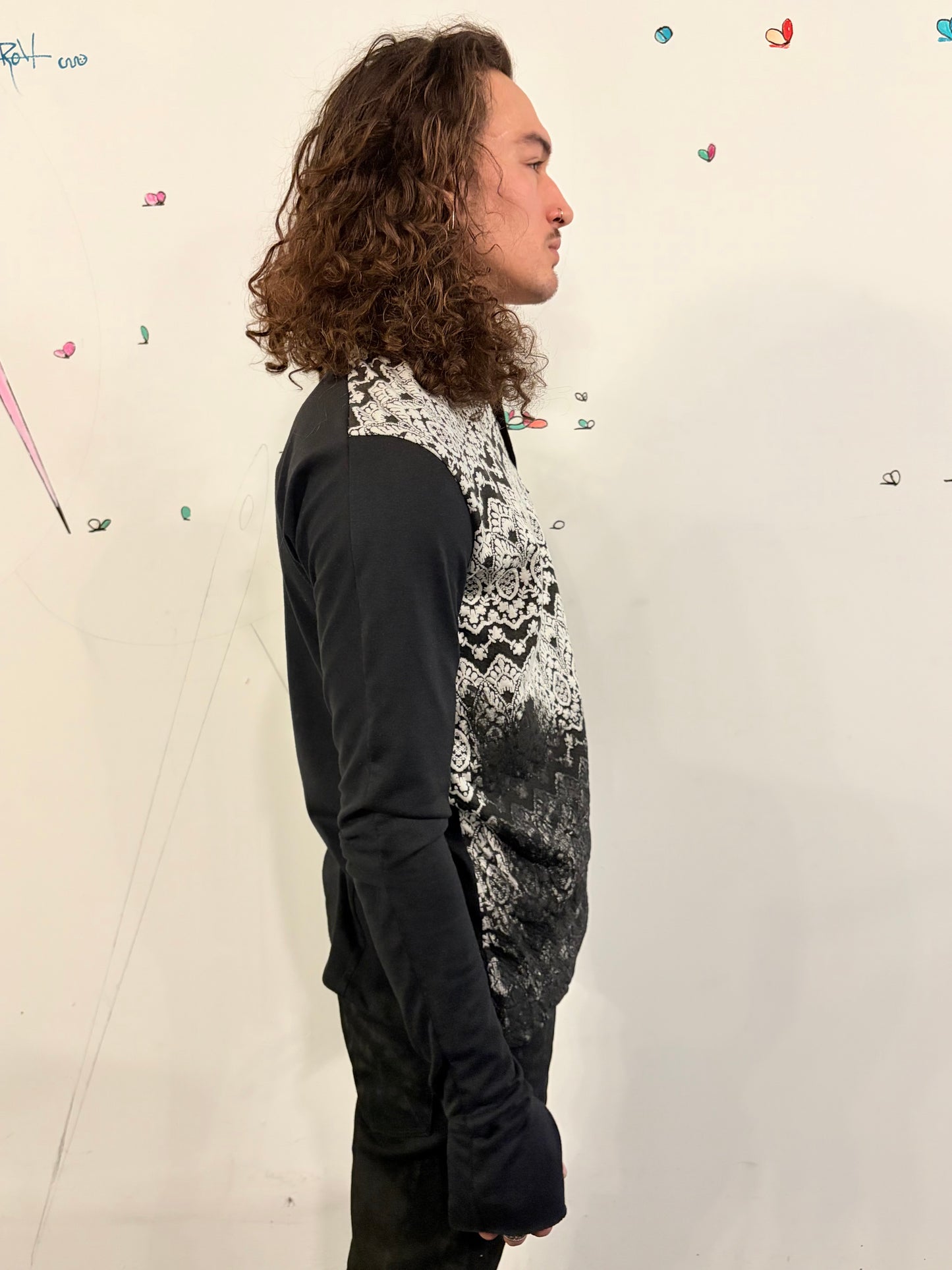 SS26 ||ASYMMETRIC LONG SLEEVE 3DT - V3