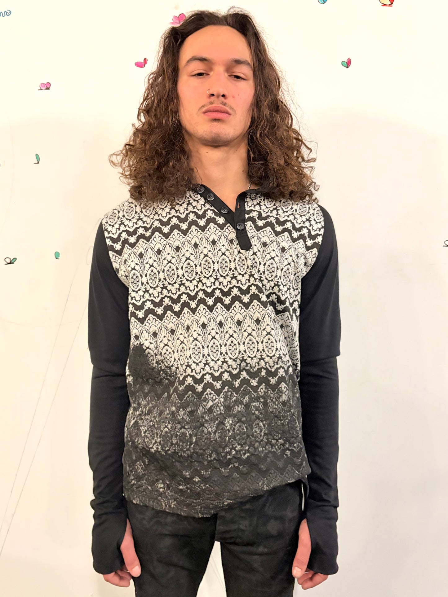 SS26 ||ASYMMETRIC LONG SLEEVE 3DT - V3