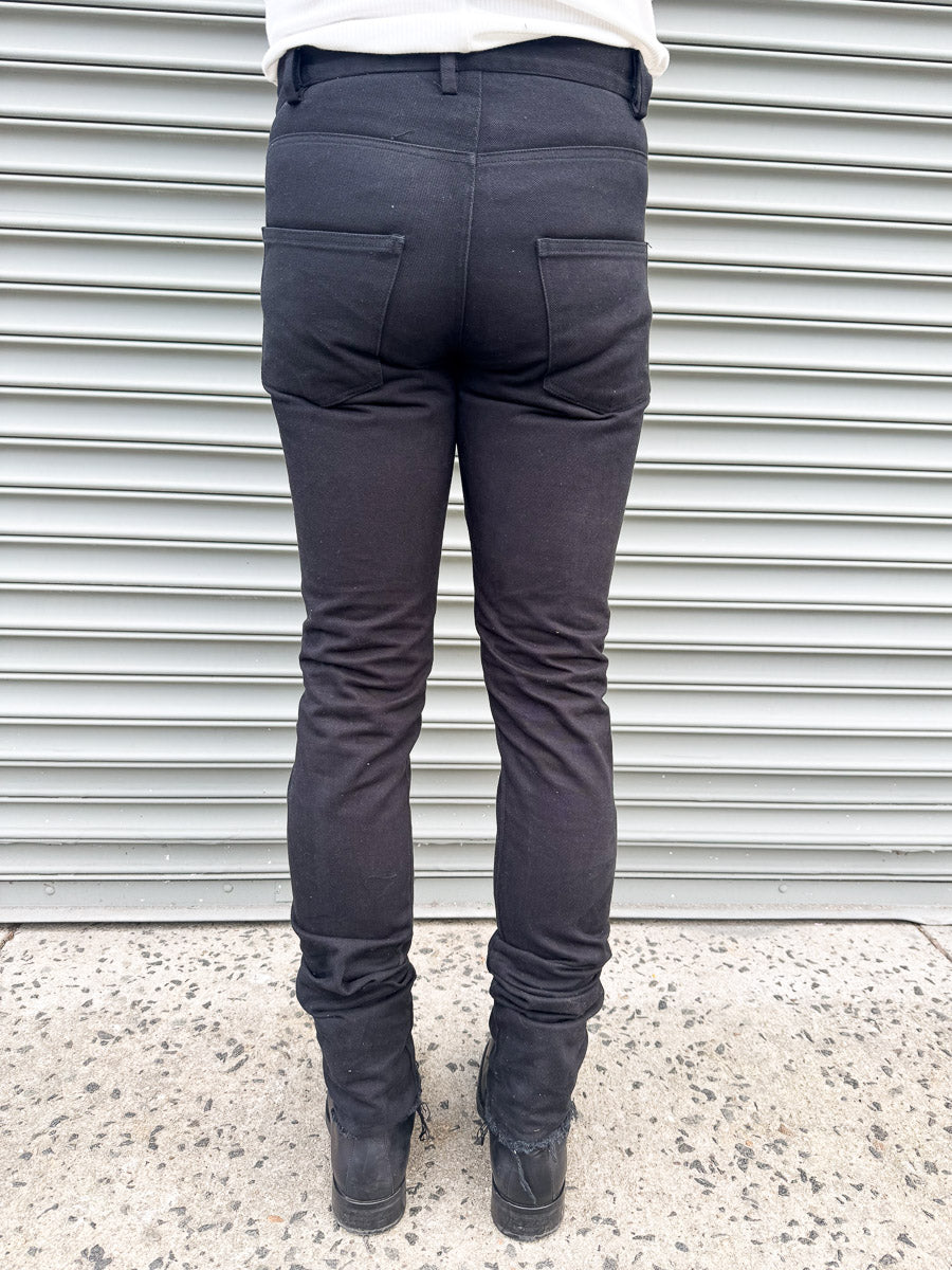 SS24 || KNG13 SLIM JEANS || OD BLACK