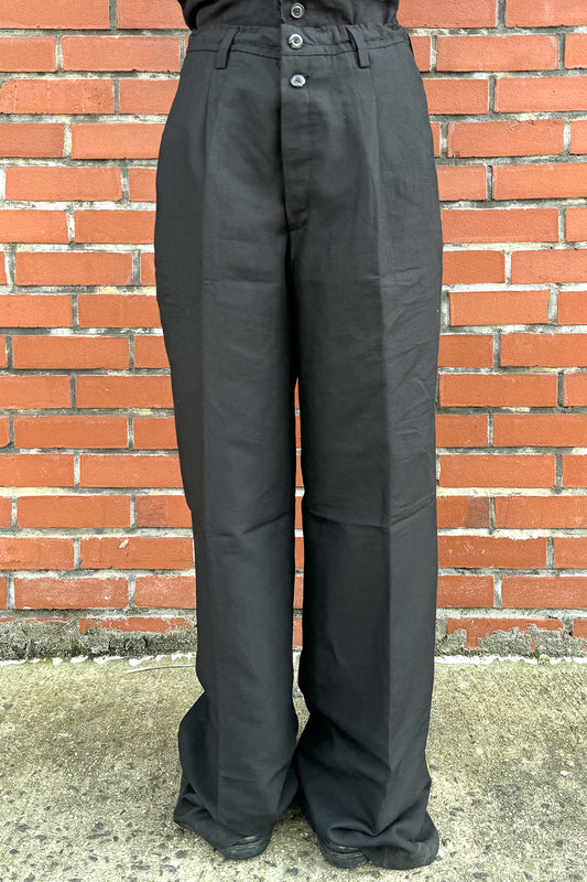 SS24 || PLEATED GODDESSE PANTS || BLACK