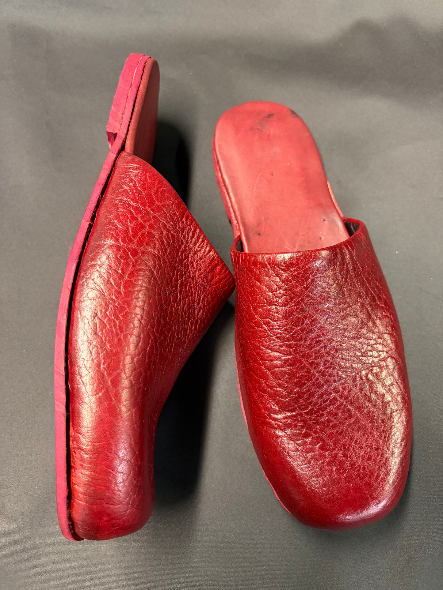 ZHOES || PRIDE SLIP ON ||  BISON LEATHER
