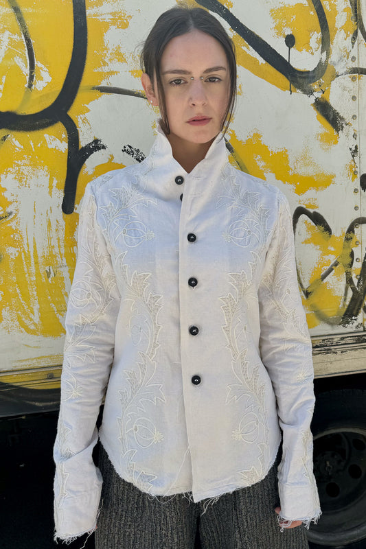 SS24 || PROTOLOGICAL ARCHETYPE SHIRT || WHITE