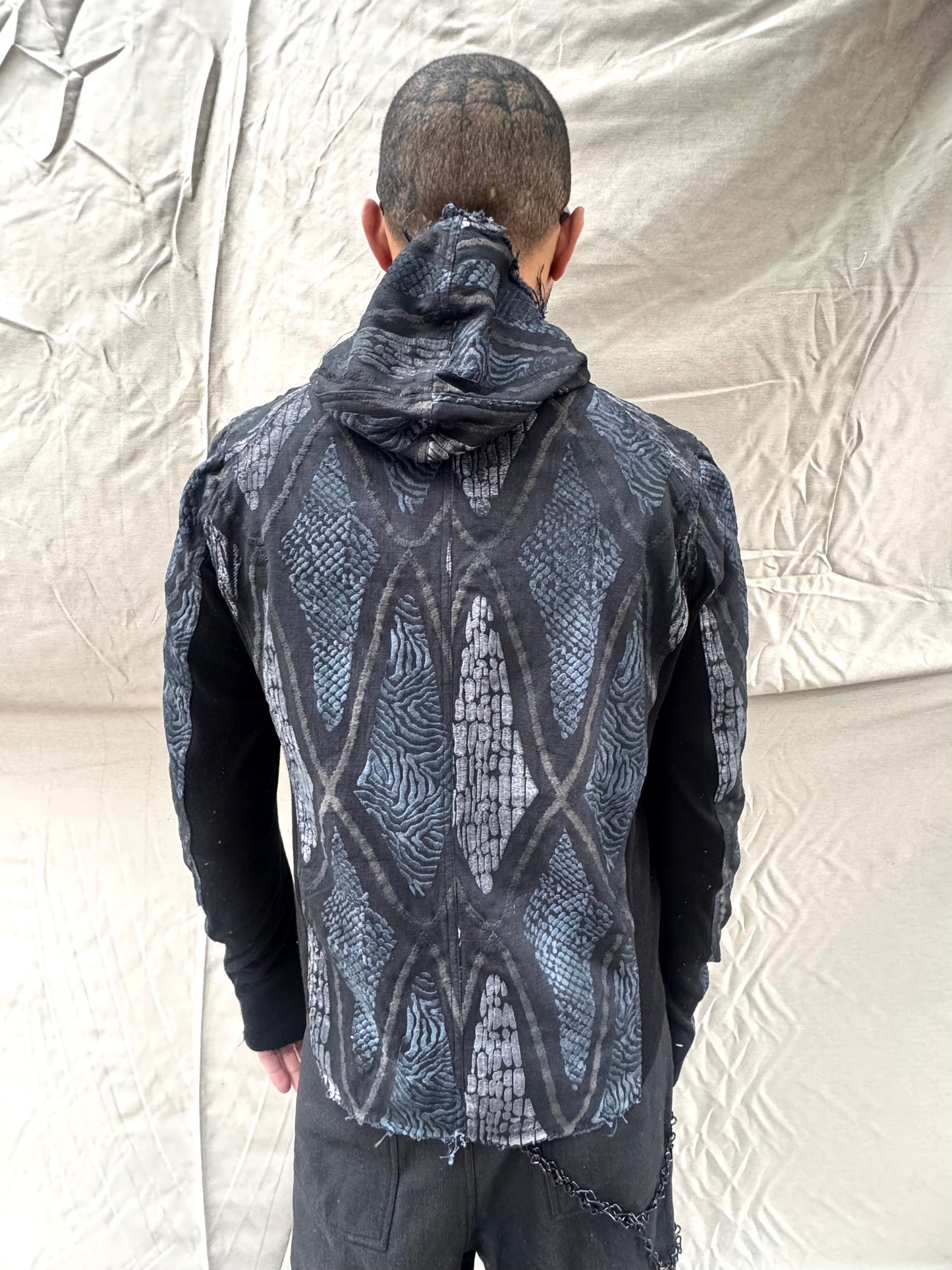 FW26  ||  HENRIKSSON | Z POCKED EMBROIDERED || COATED VOLCANIC SULPHUR