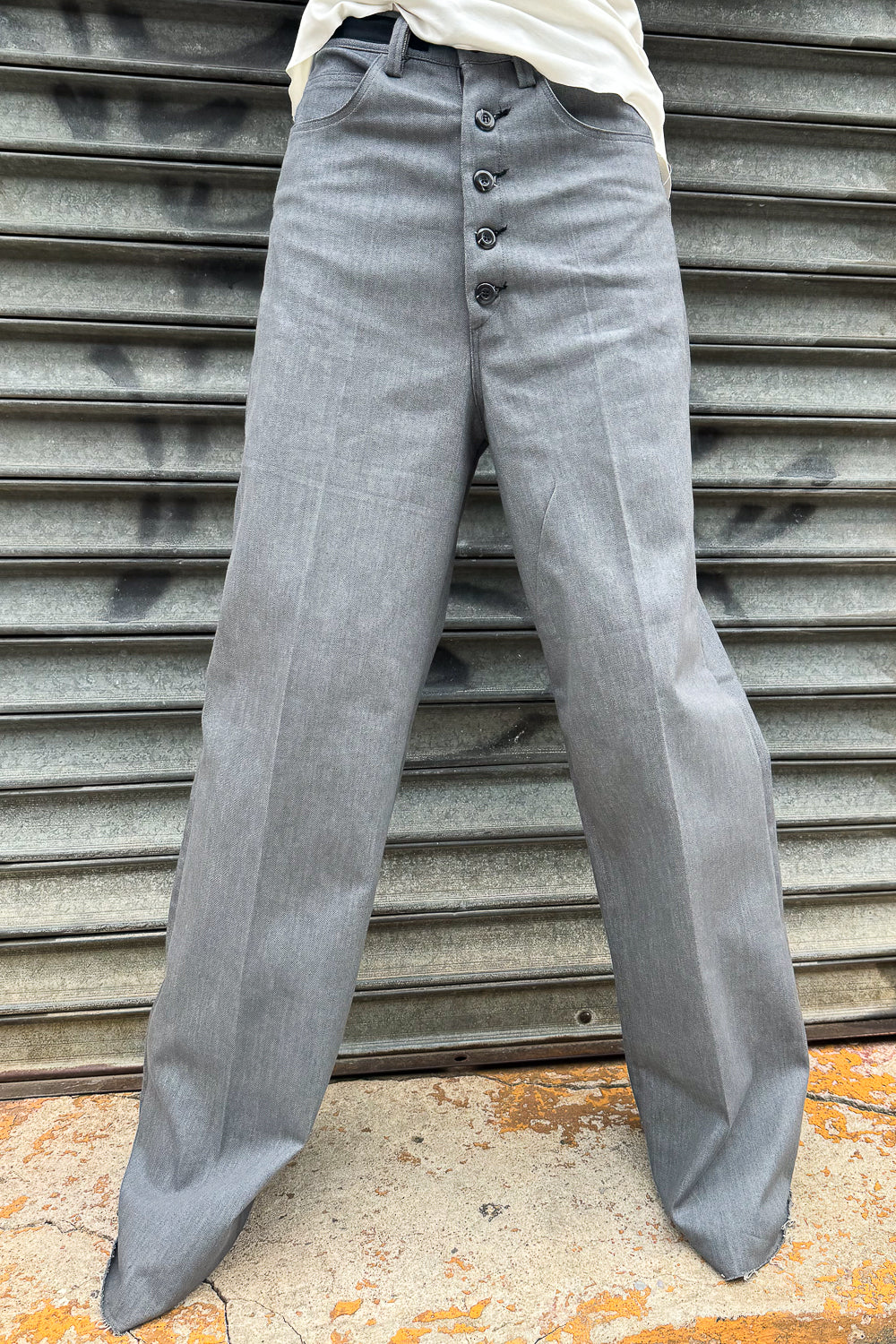 SS24 || GODDESSE JEANS || GREY STRETCH