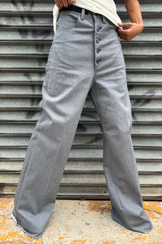 SS24 || GODDESSE JEANS || GREY STRETCH