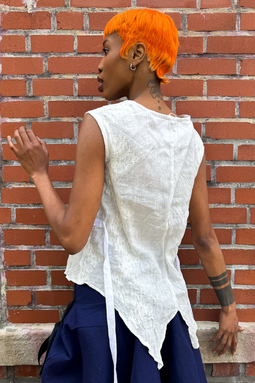 SS24 || LIGHTWEIGHT PICNIC TOP || WHITE