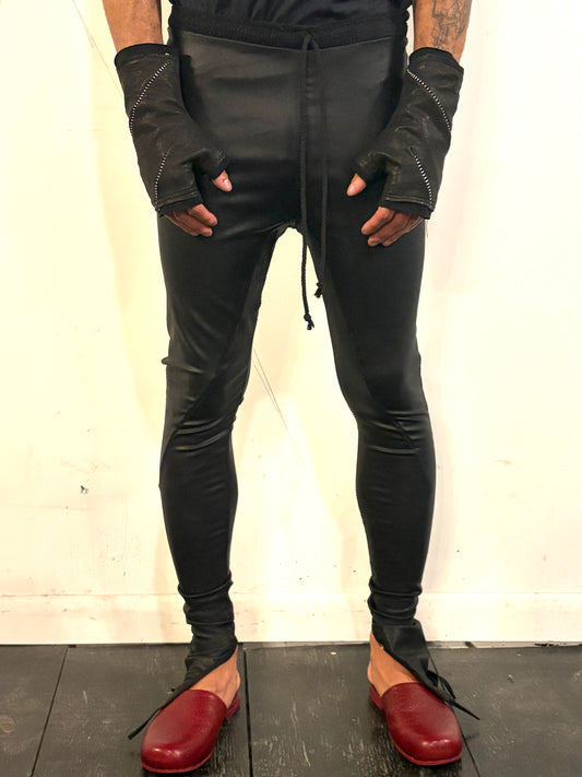 SS26 ||  LAYERING  LEGGINGS || BLACK STRETCH