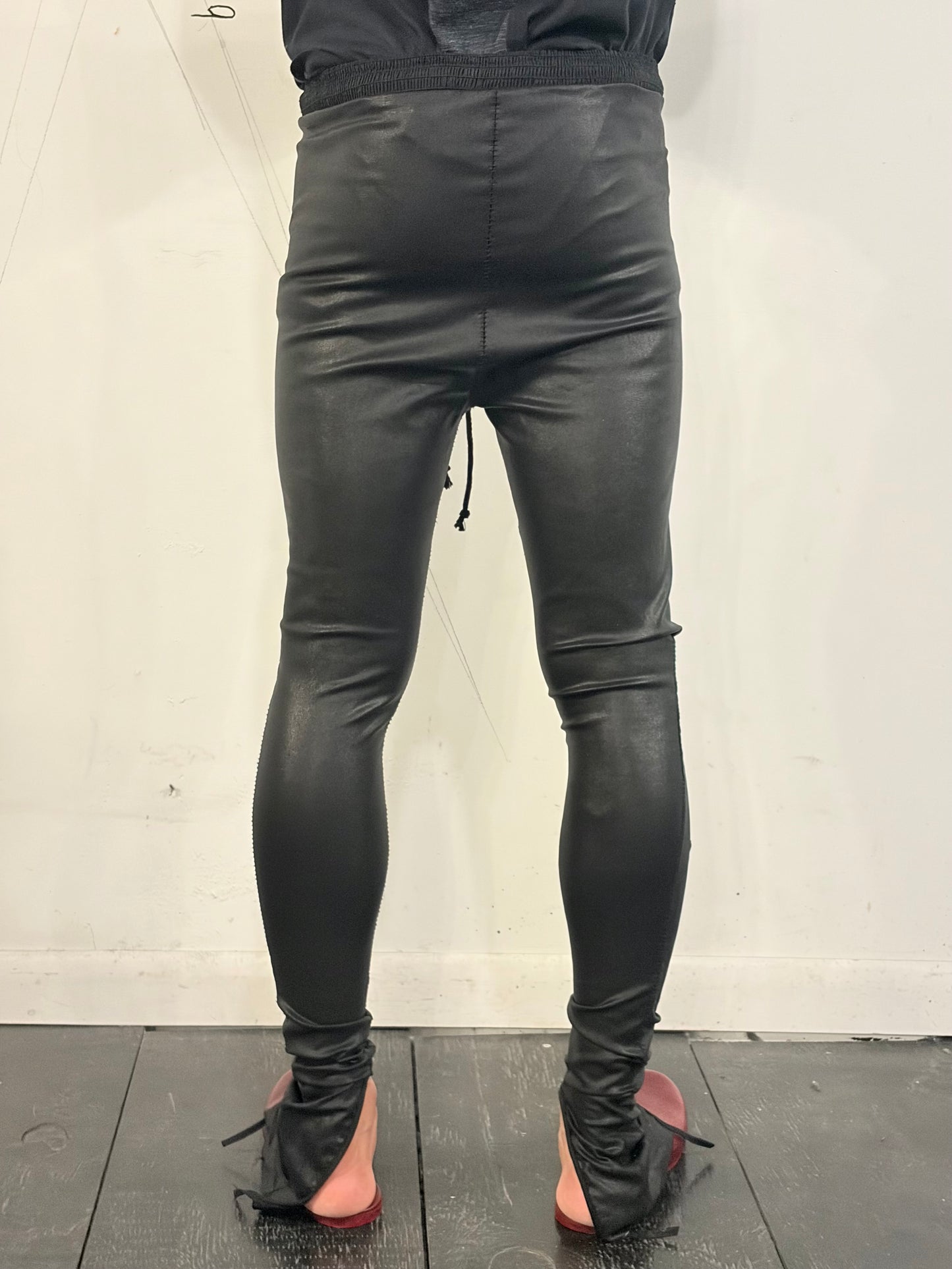 SS26 ||  LAYERING  LEGGINGS || BLACK STRETCH