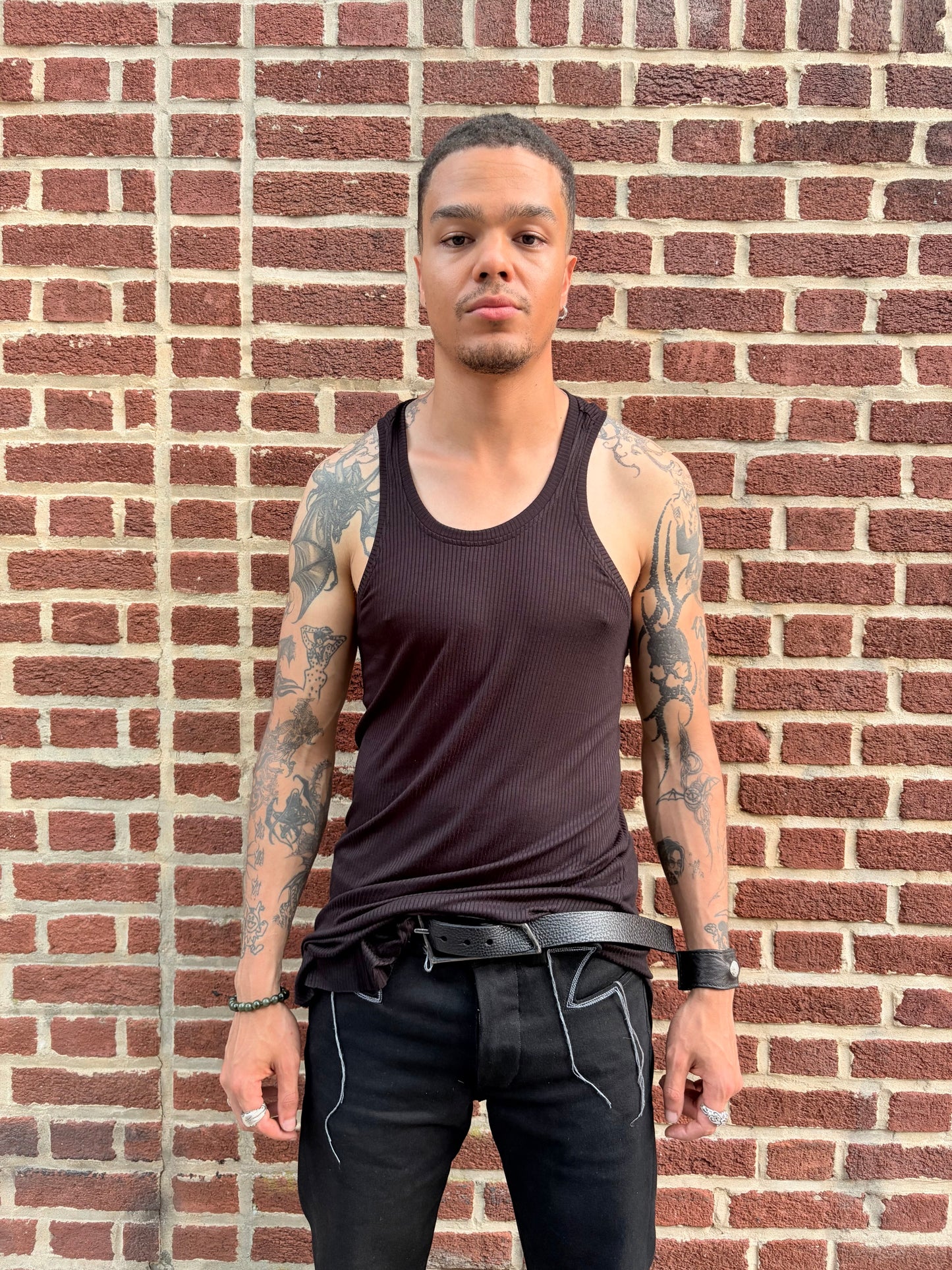 ZBT JAMAICA || CLASSIC LONG /A\ TANK || LIGHTWEIGHT BLACK