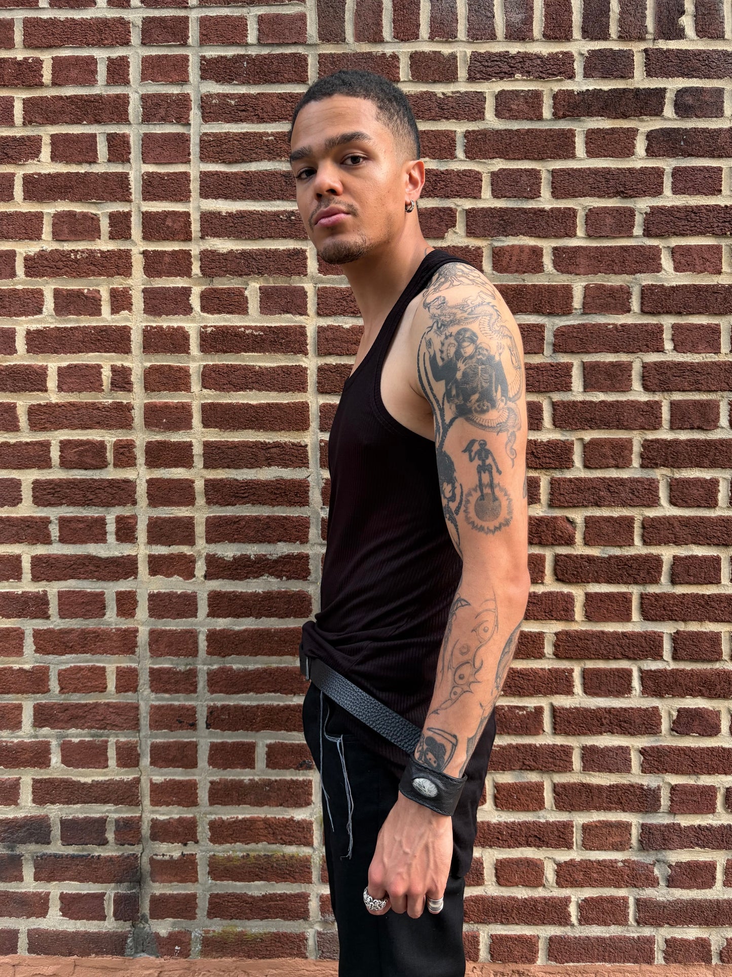 ZBT JAMAICA || CLASSIC LONG /A\ TANK || LIGHTWEIGHT BLACK