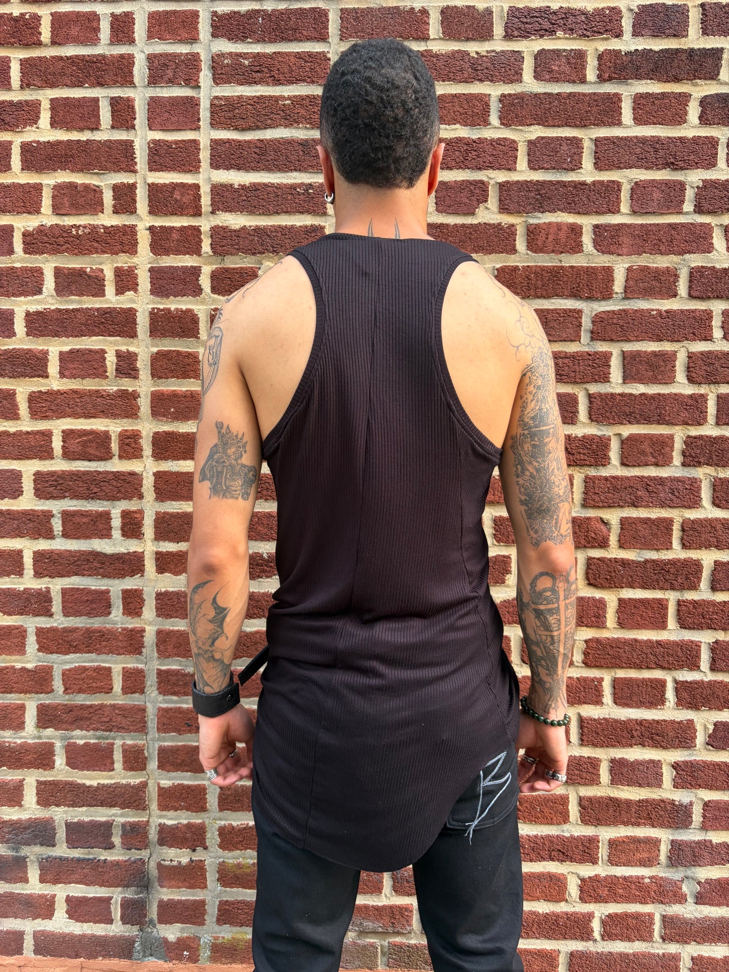 ZBT JAMAICA || CLASSIC LONG /A\ TANK || LIGHTWEIGHT BLACK