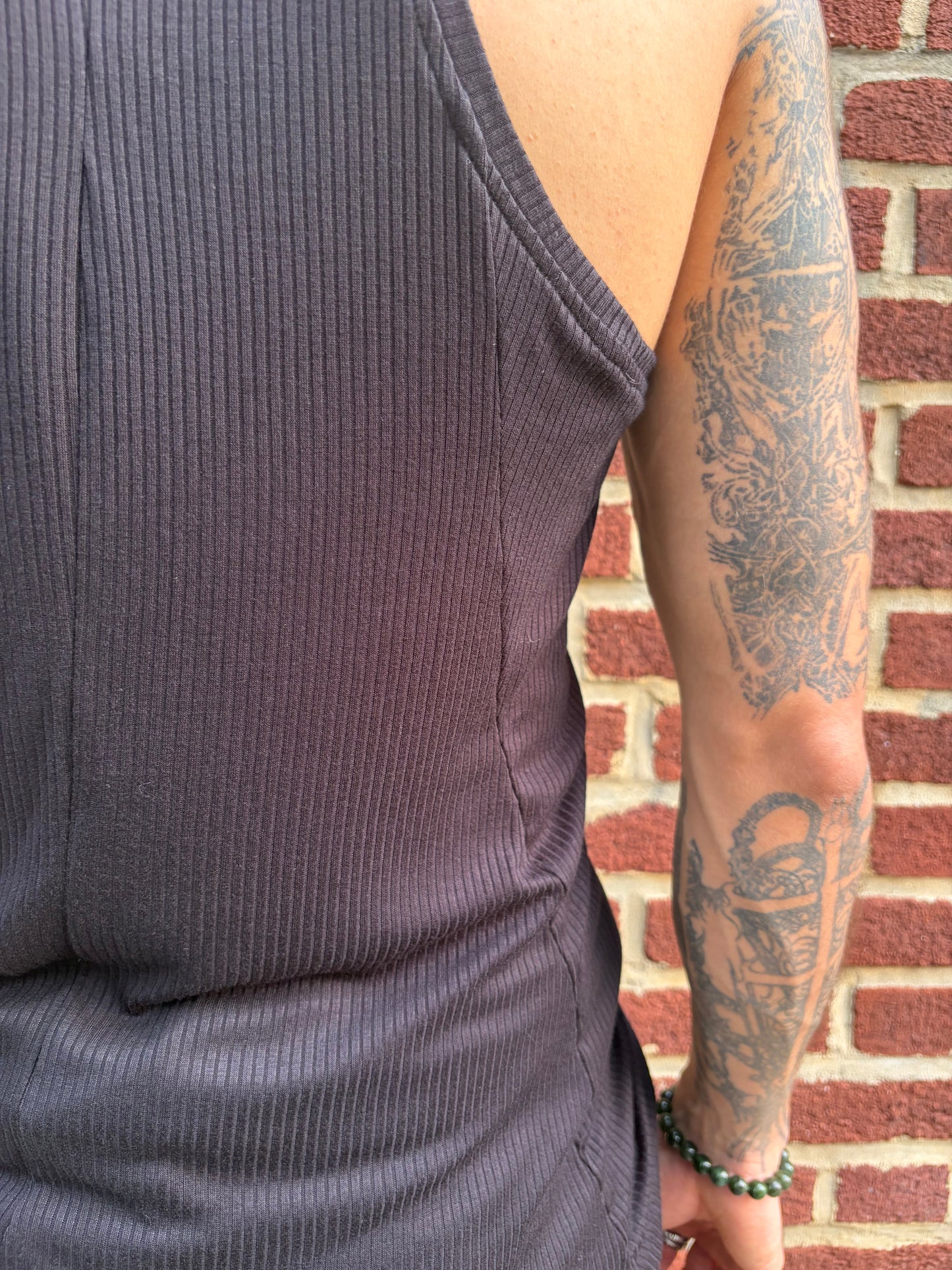 ZBT JAMAICA || CLASSIC LONG /A\ TANK || LIGHTWEIGHT BLACK