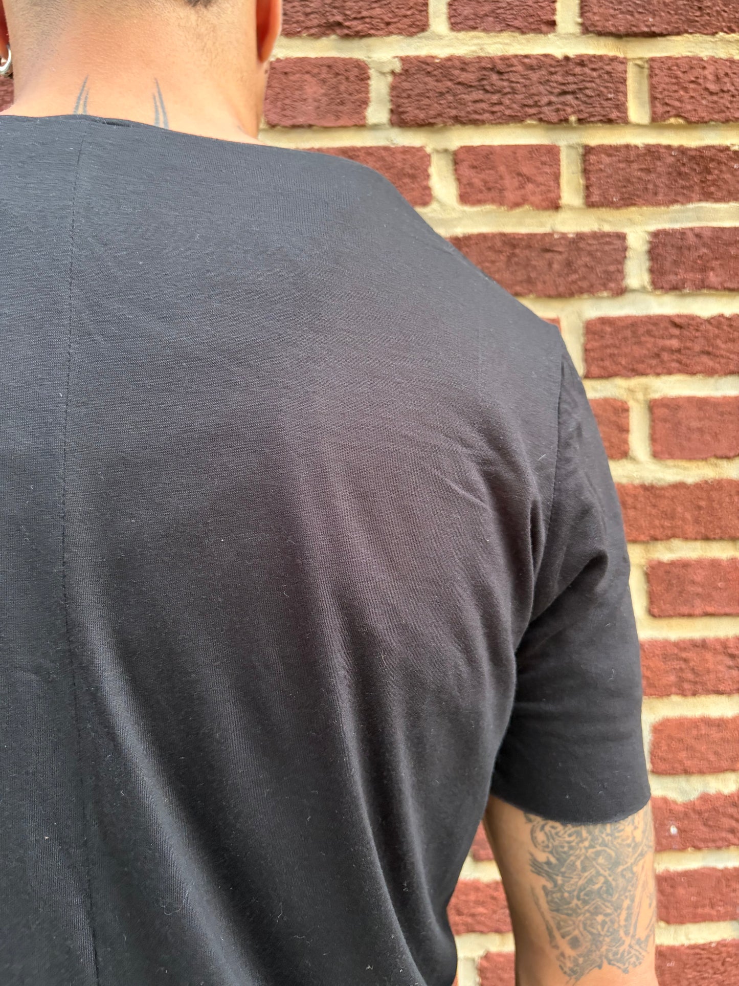 ZBT JAMAICA || PRIMORDIAL SHORT SLEEVE || BLACK LIGHTWEIGHT
