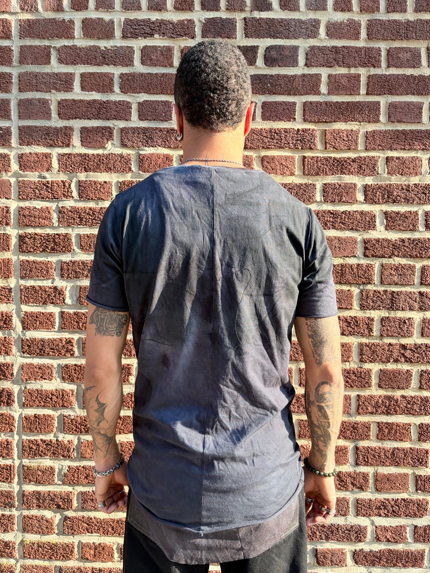 ZBT JAMAICA || PRIMORDIAL SHORT SLEEVE || BLACK VOLCANIC GRADIENT