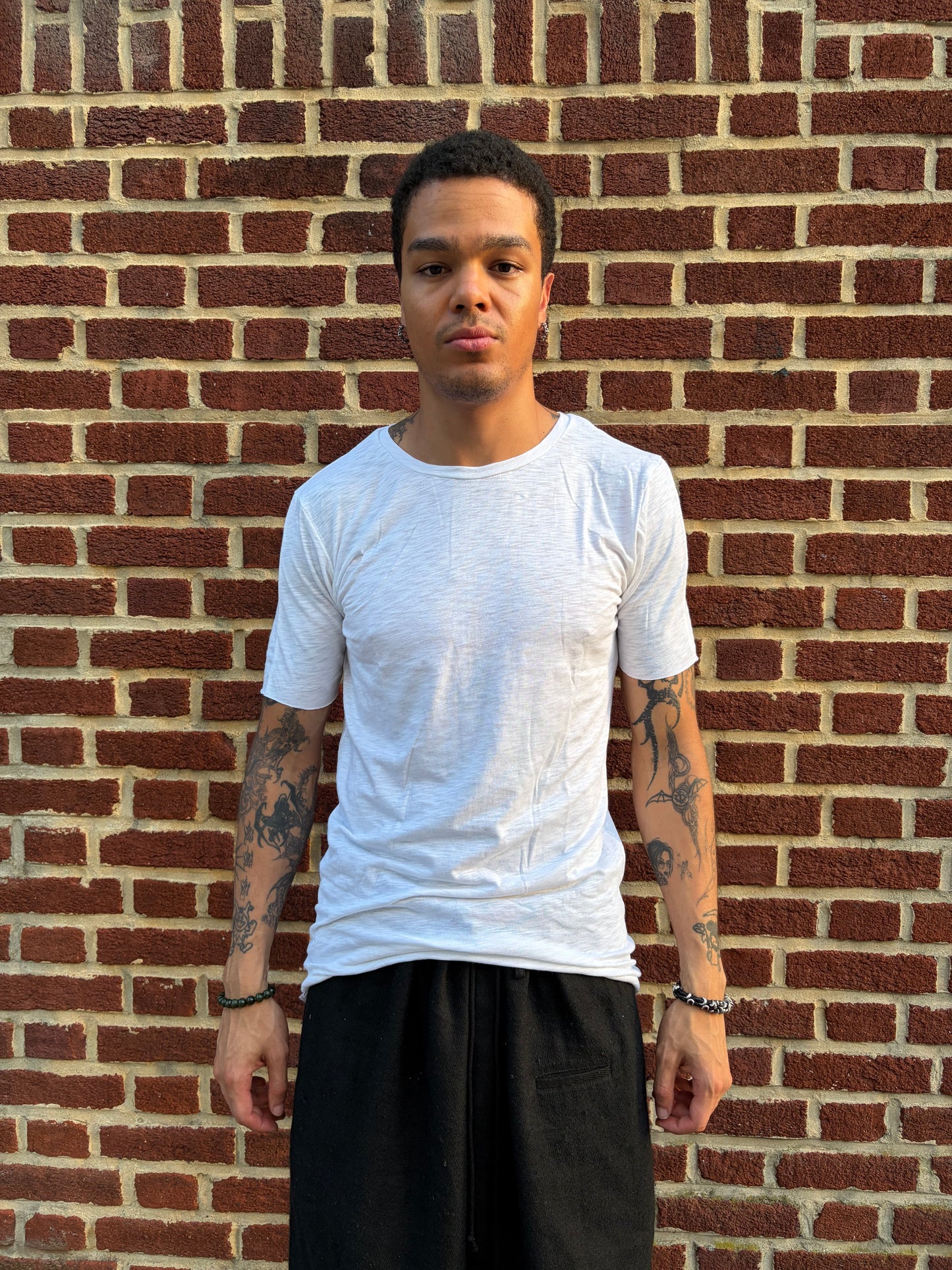 ZBT JAMAICA || PRIMORDIAL SHORT SLEEVE || WHITE