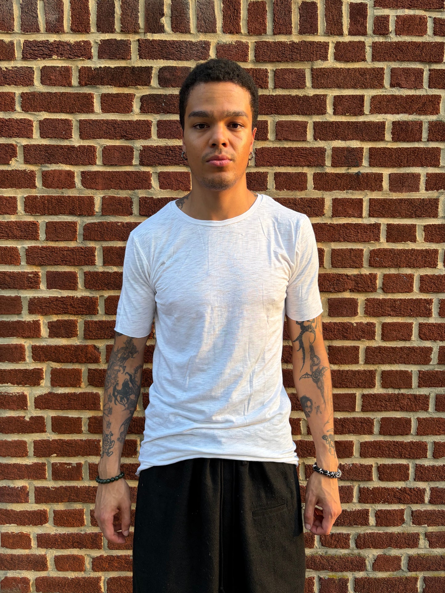 ZBT JAMAICA || PRIMORDIAL SHORT SLEEVE || WHITE