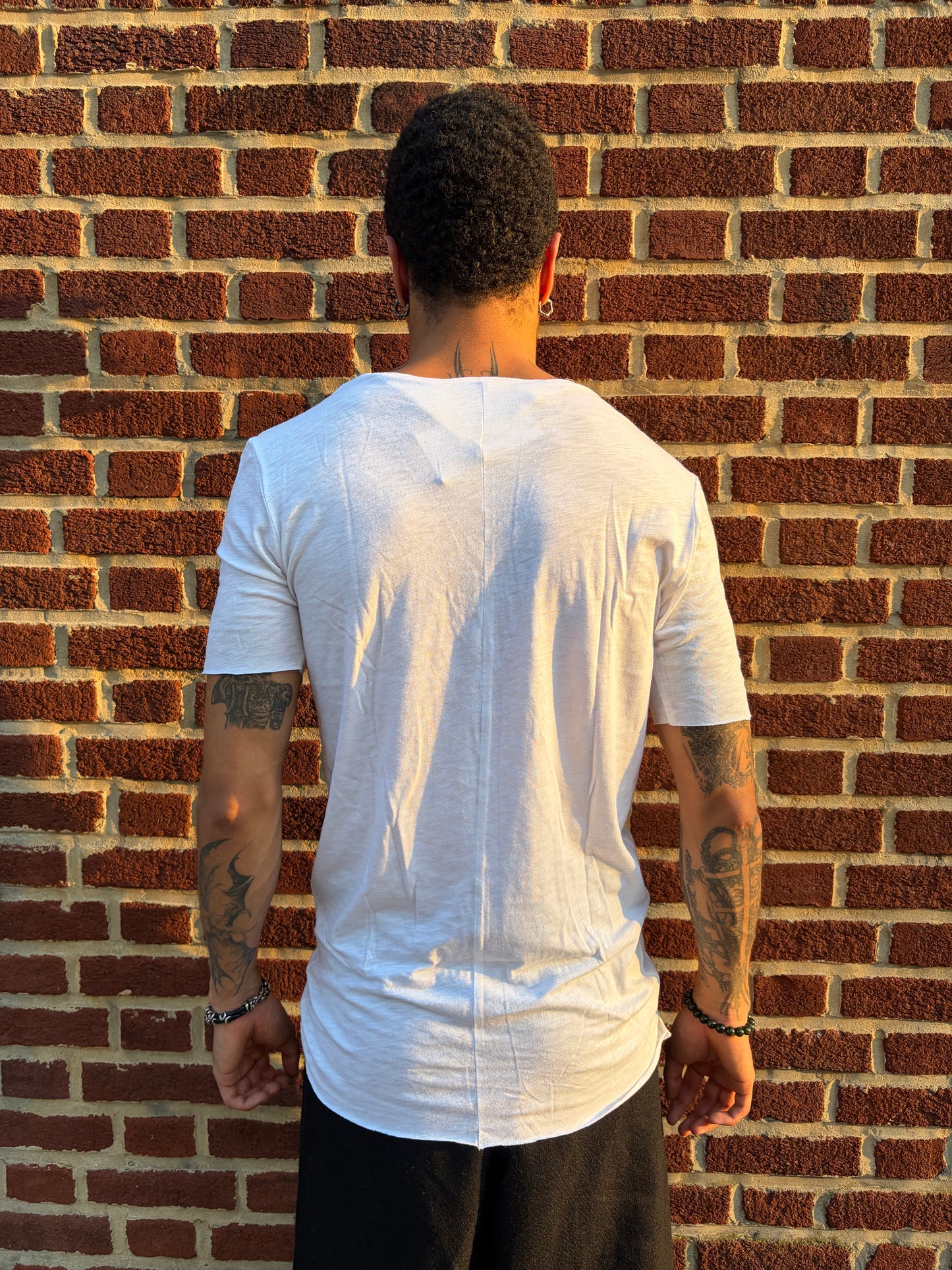 ZBT JAMAICA || PRIMORDIAL SHORT SLEEVE || WHITE