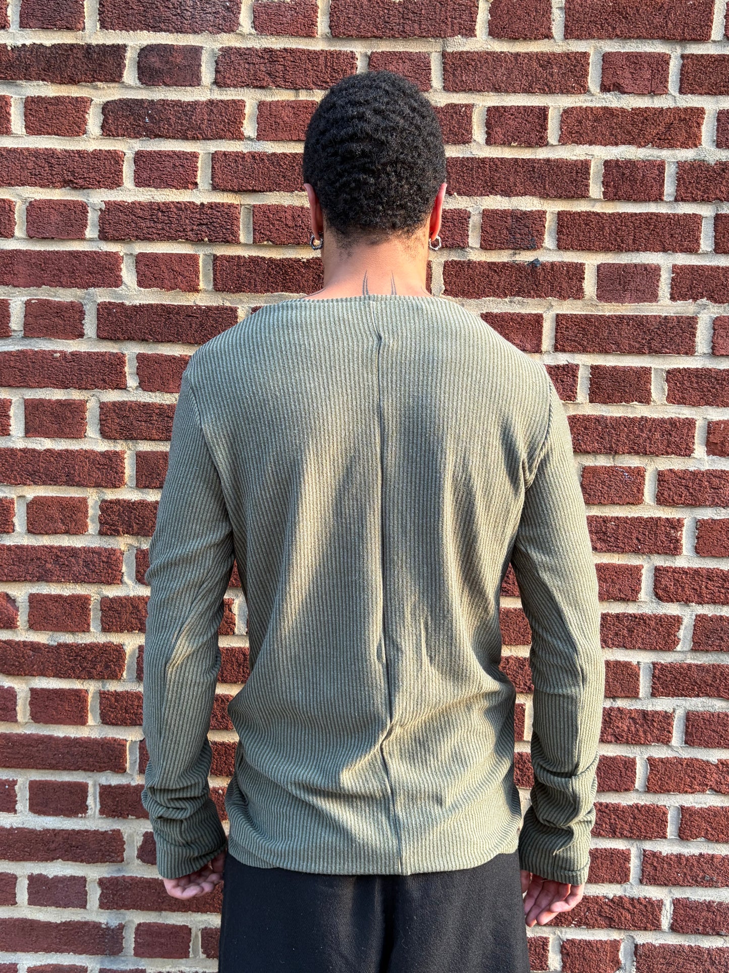 ZBT JAMAICA || .5 PRIMORDIAL LONG SLEEVE || GREY GREEN