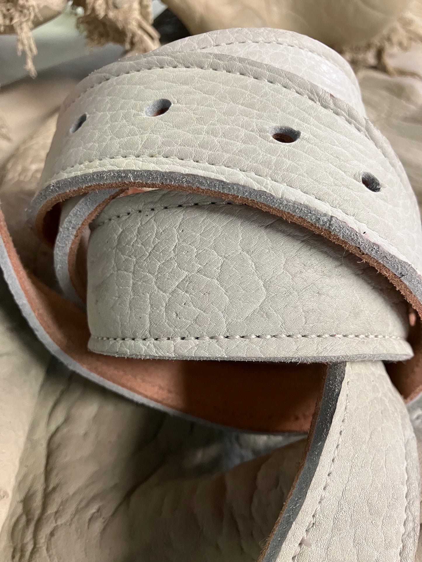 FW25 || JACKSON 1.5" BELT || WHITE - BISON