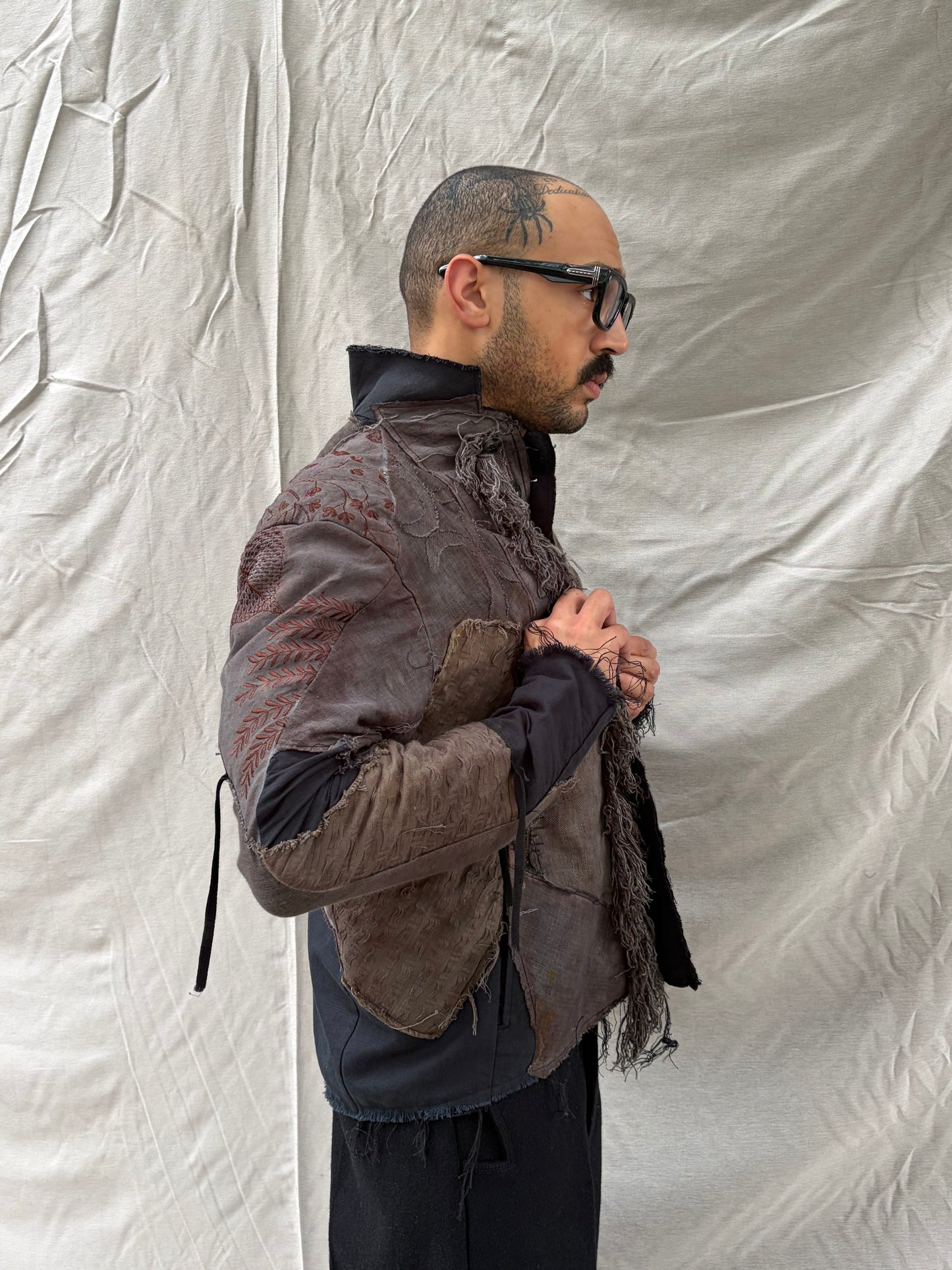 FW26 || PROTOLOGICAL ARCHETYPE ZERO  SHIRT JACKET || MIXED LINEN