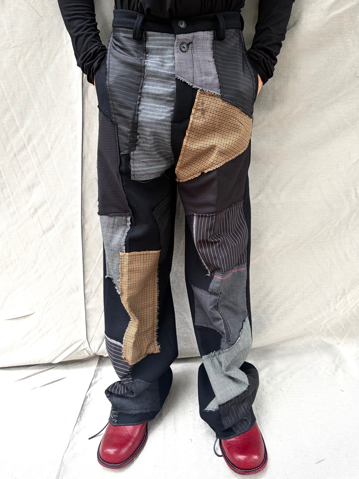 FW26 ||  EXPANDED GODDE - ZERO PANTS  ||MIXED WOOL + CASHMERE
