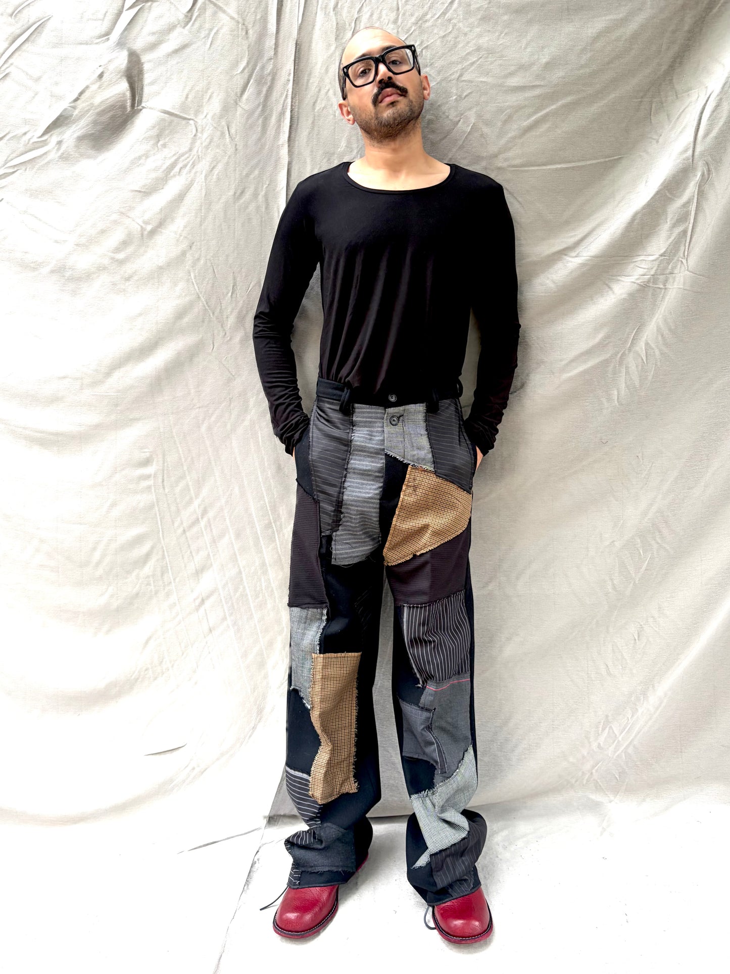 FW26 ||  EXPANDED GODDE - ZERO PANTS  ||MIXED WOOL + CASHMERE
