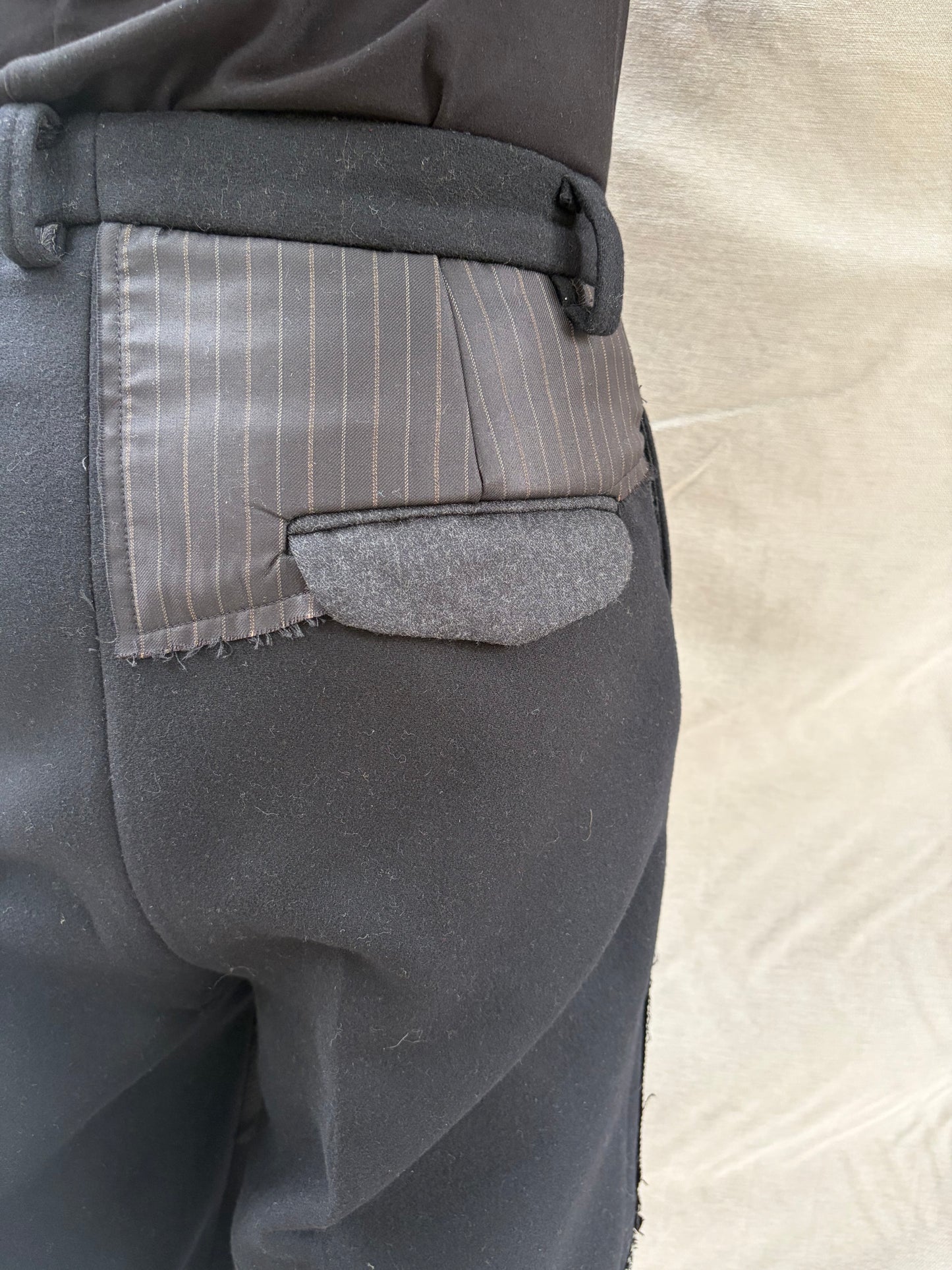 FW26 ||  EXPANDED GODDE - ZERO PANTS  ||MIXED WOOL + CASHMERE