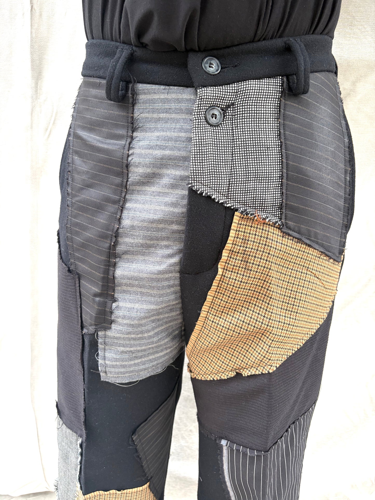 FW26 ||  EXPANDED GODDE - ZERO PANTS  ||MIXED WOOL + CASHMERE