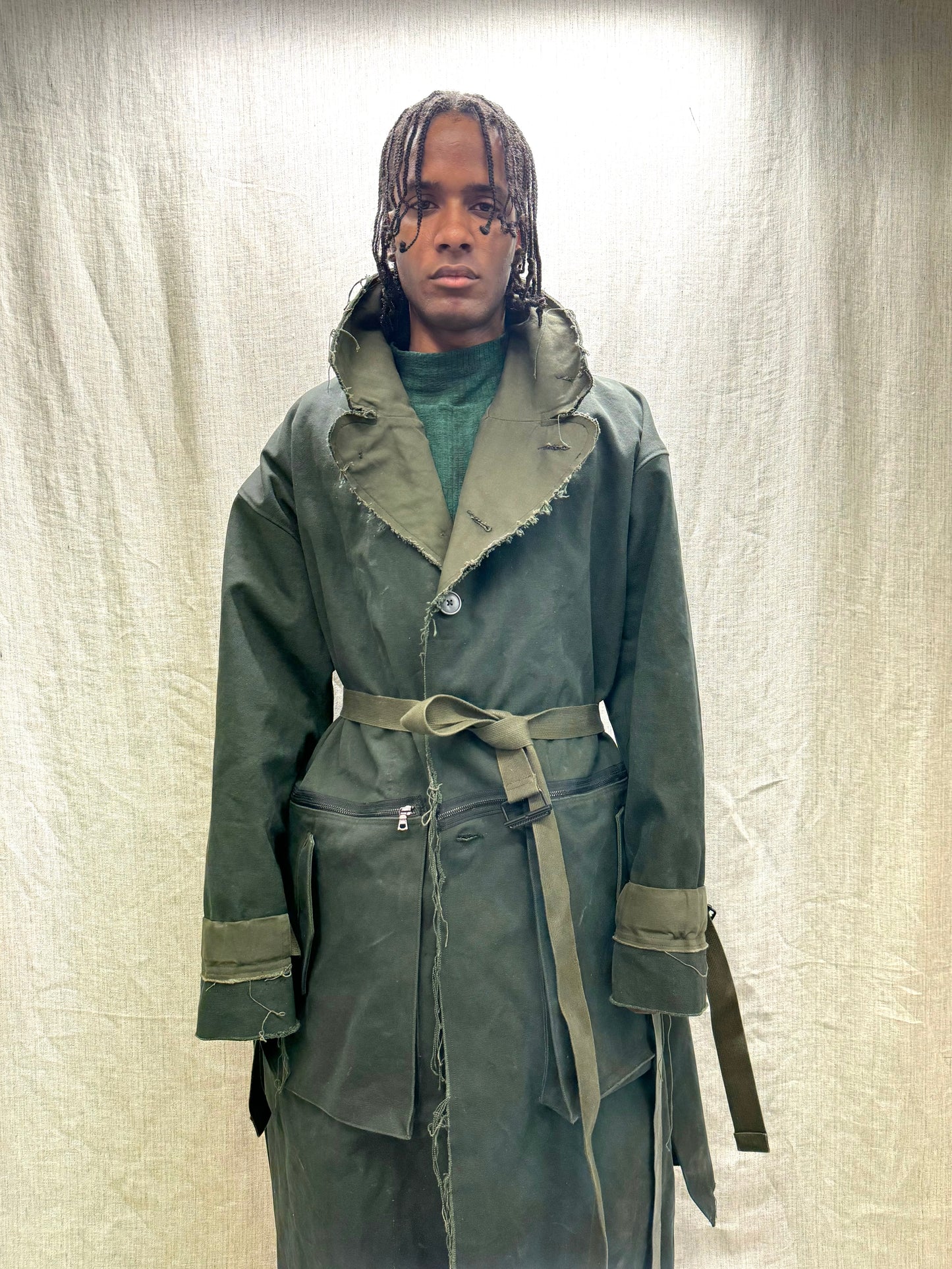 FW24 || BEAST COAT || GREEN