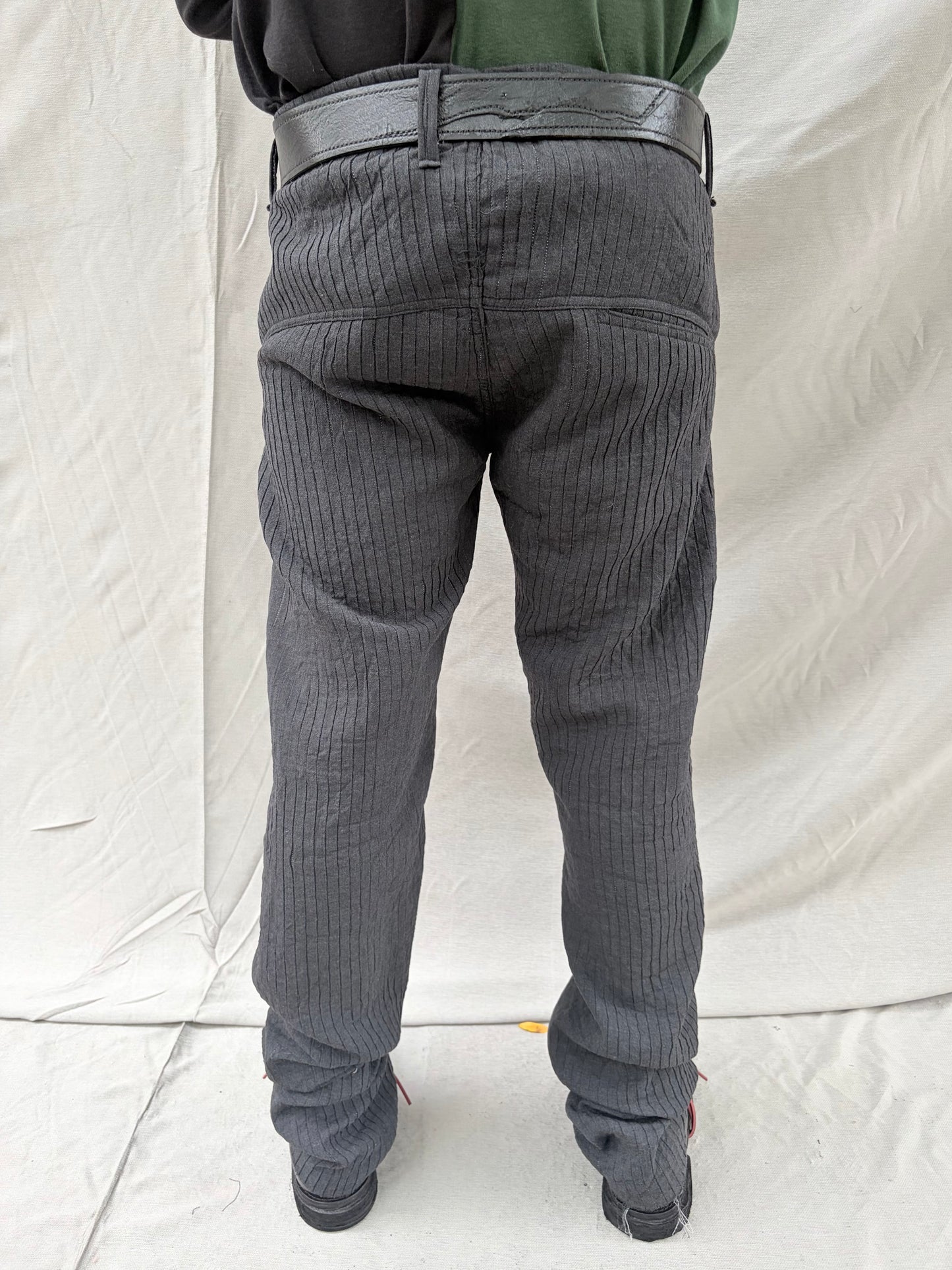 FW26 || Z POCKET NINIMALIST RELAXED PANTS || DOUBLE PLY WOOL + LINEN