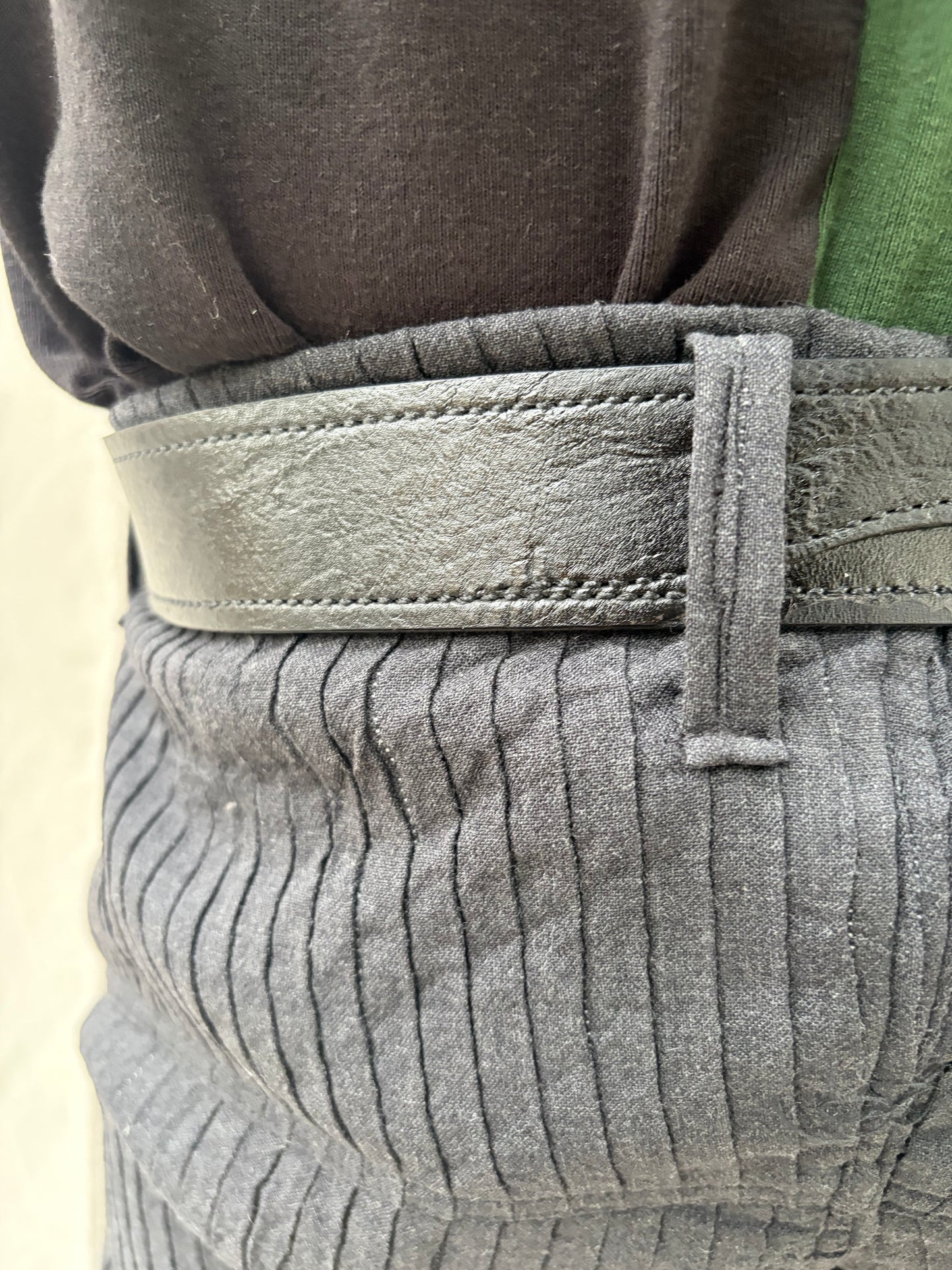 FW26 || Z POCKET NINIMALIST RELAXED PANTS || DOUBLE PLY WOOL + LINEN
