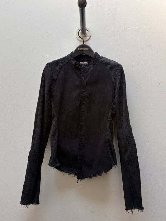FS24 || SPITZREVERS 4-KNOPF-BLAZER MIT HERZSCHNITT || FLORAL