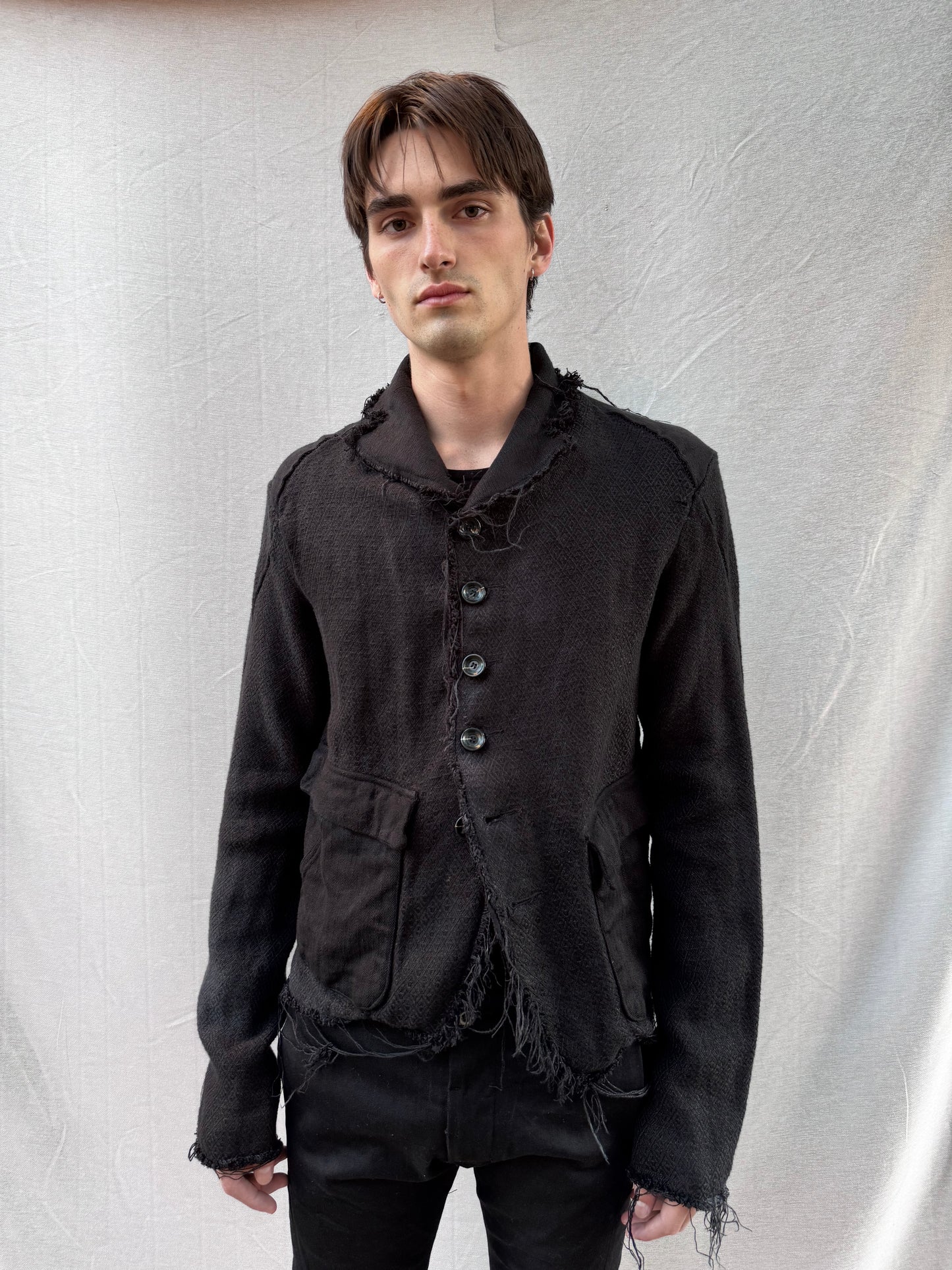 FW25 || PROTOLOGICAL ARCHETYPE TYLER BLAZER ||OD MIXED LINEN